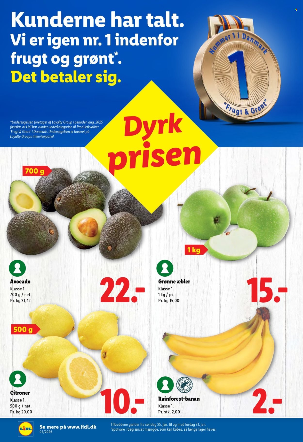 LIDL tilbudsavis - Fra søndag den 25. januar 2026 (2026-01-25 - 2026-01-31)