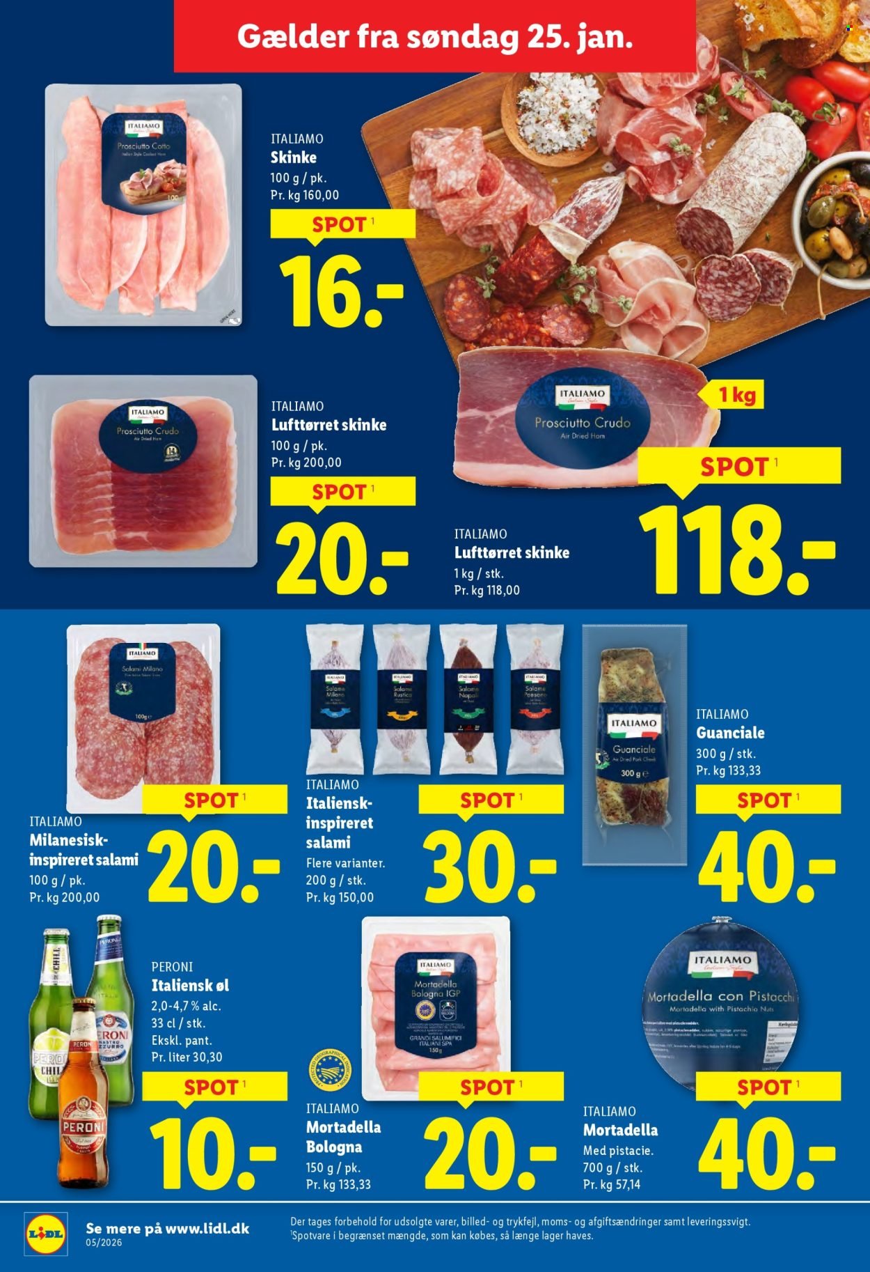 LIDL tilbudsavis - Fra søndag den 25. januar 2026 (2026-01-25 - 2026-01-31)