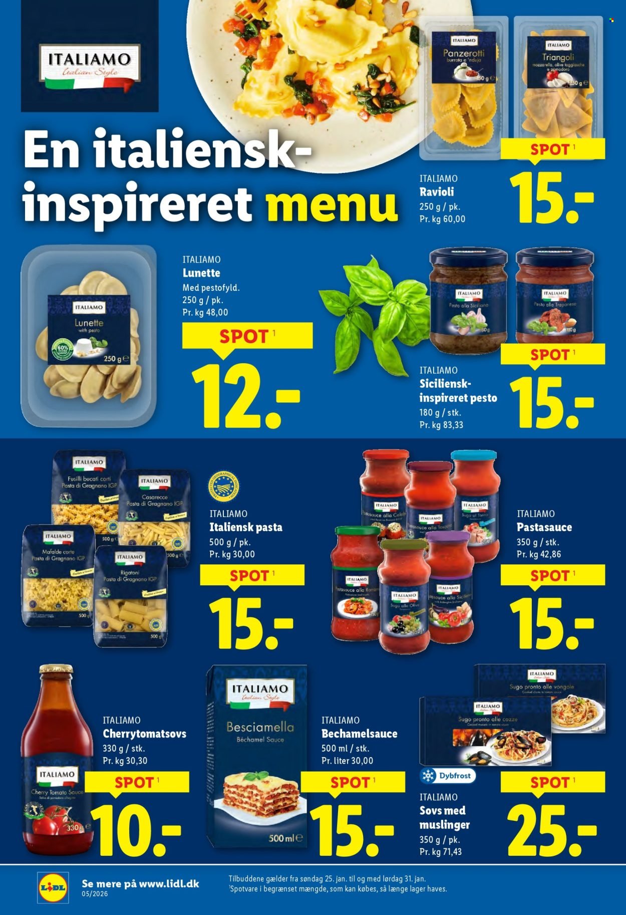 LIDL tilbudsavis - Fra søndag den 25. januar 2026 (2026-01-25 - 2026-01-31)