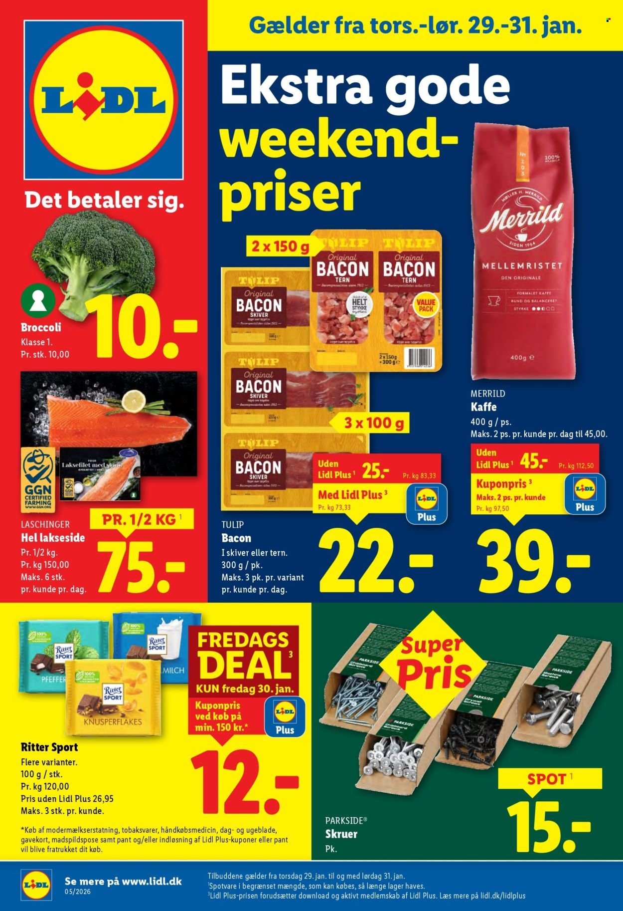 LIDL tilbudsavis - Fra søndag den 25. januar 2026 (2026-01-25 - 2026-01-31)