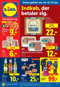 LIDL tilbudsavis - Fra søndag den 25. januar 2026