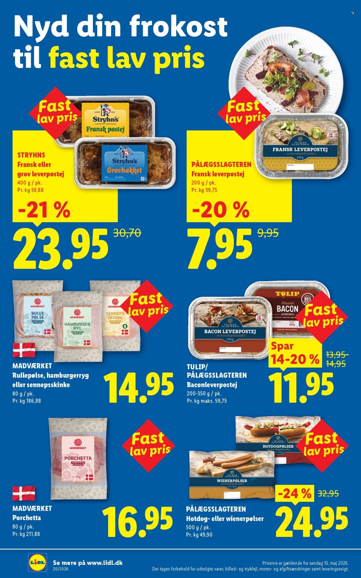 LIDL tilbudsavis - Fra søndag den 10. maj 2026