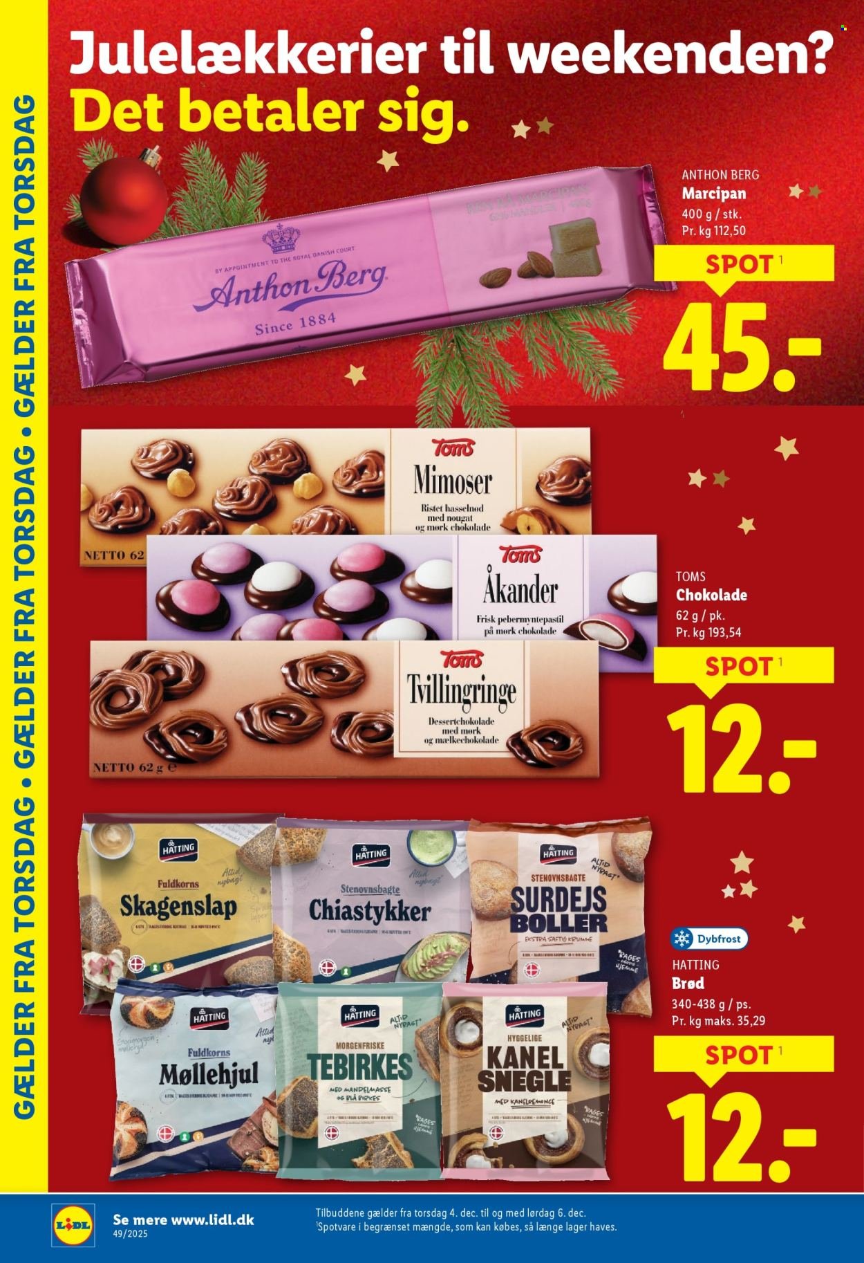 LIDL tilbudsavis - Fra søndag den 30. november 2025 (2025-11-30 - 2025-12-06)