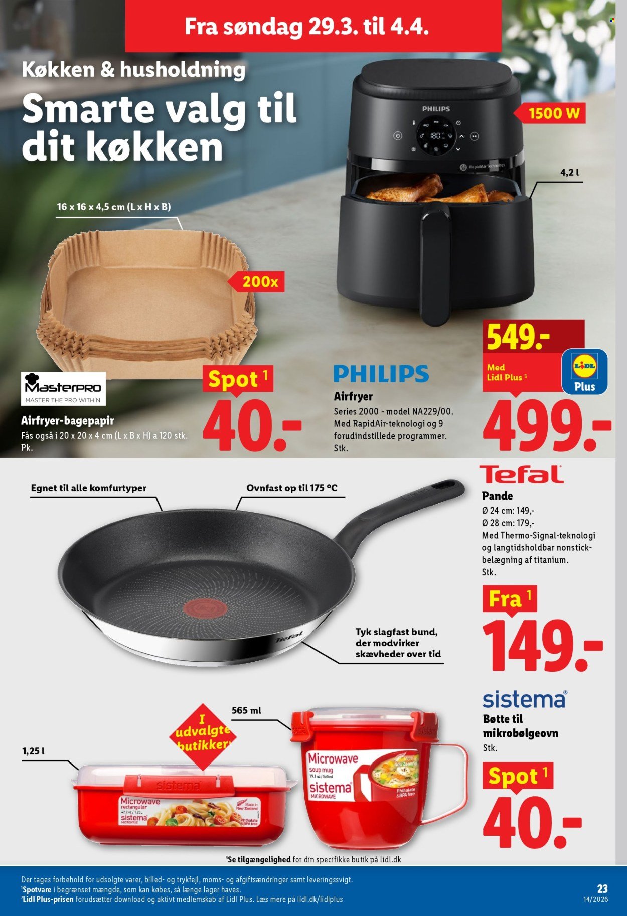 LIDL tilbudsavis - Ugens nonfood must haves (2026-03-29 - 2026-04-04)