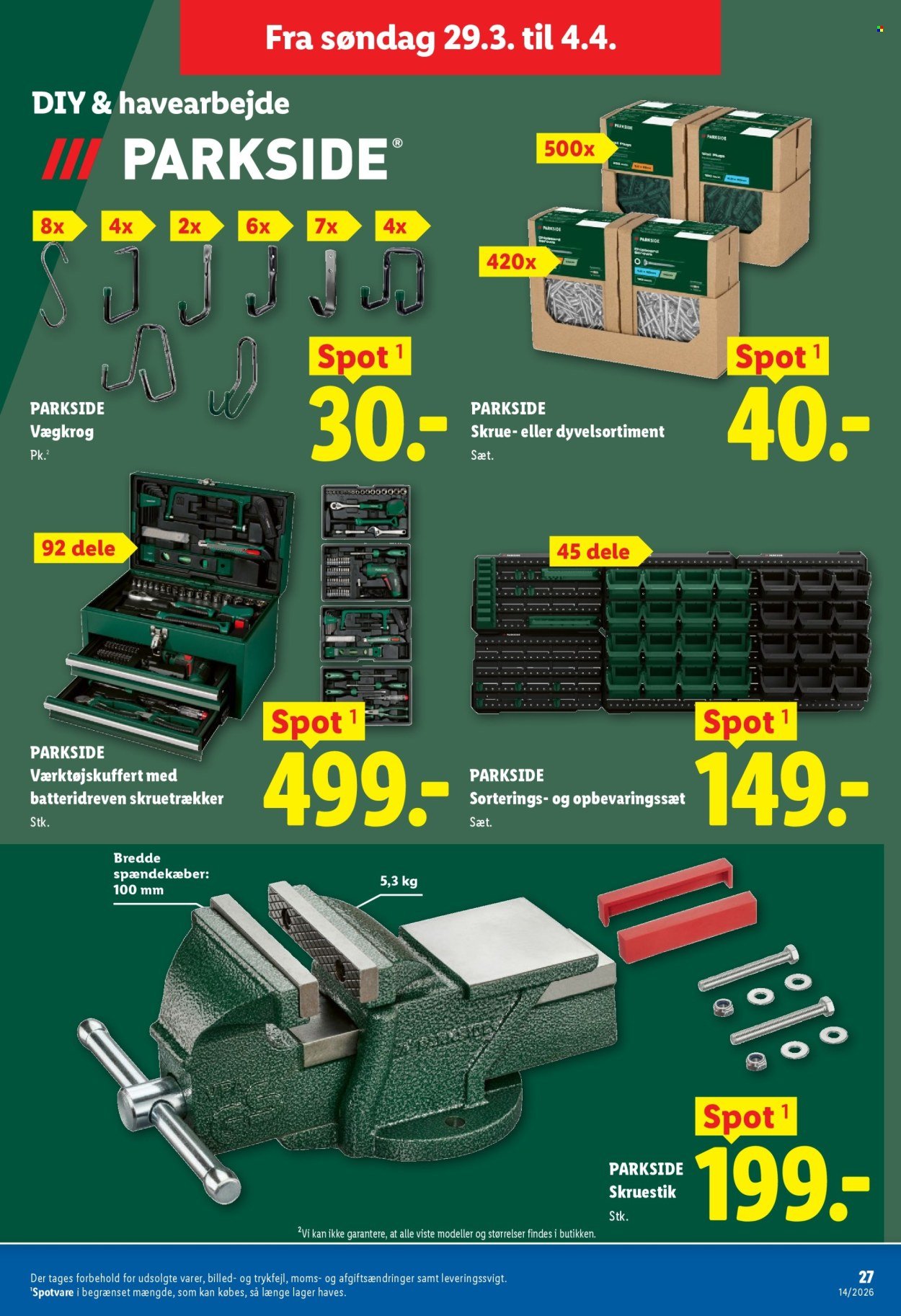 LIDL tilbudsavis - Ugens nonfood must haves (2026-03-29 - 2026-04-04)