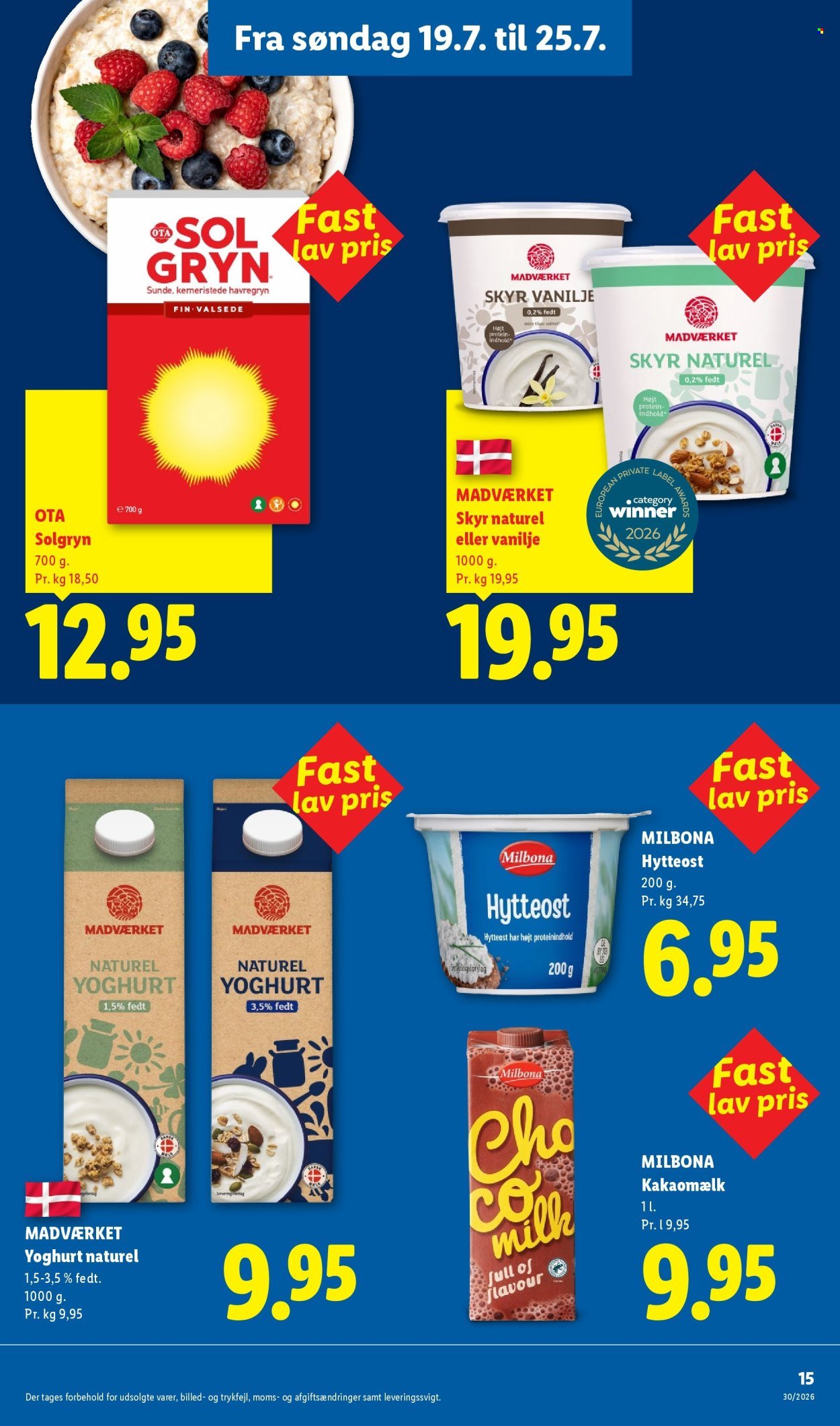 LIDL tilbudsavis - Fra søndag den 19. juli 2026