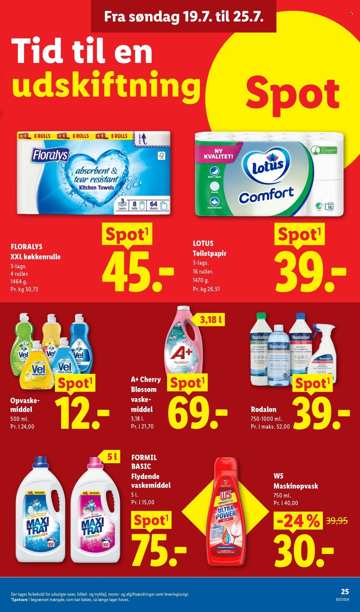 LIDL tilbudsavis - Fra søndag den 19. juli 2026