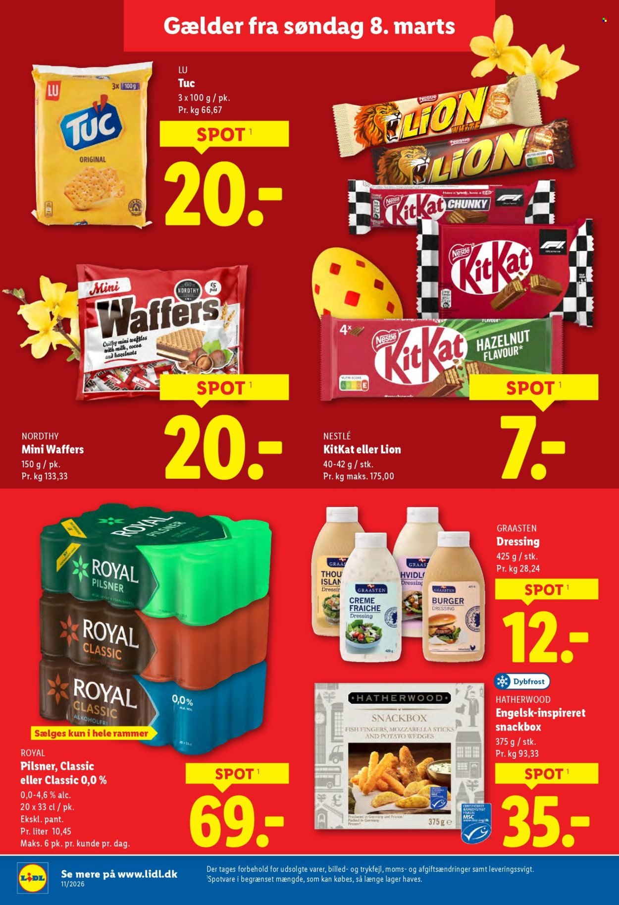 LIDL tilbudsavis - Fra søndag den 8. marts 2026