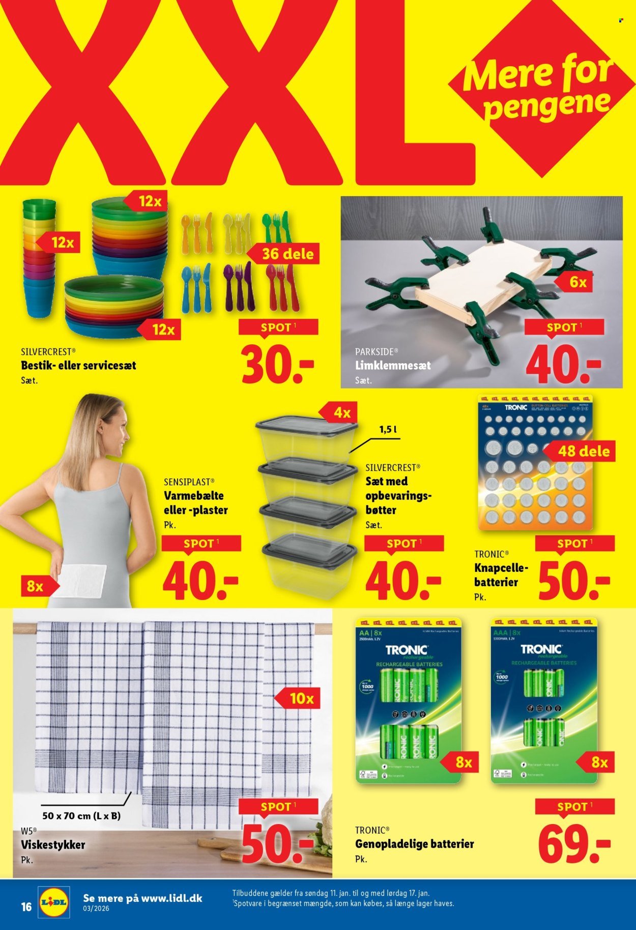 LIDL tilbudsavis - Ugens nonfood must haves (2026-01-11 - 2026-01-17)
