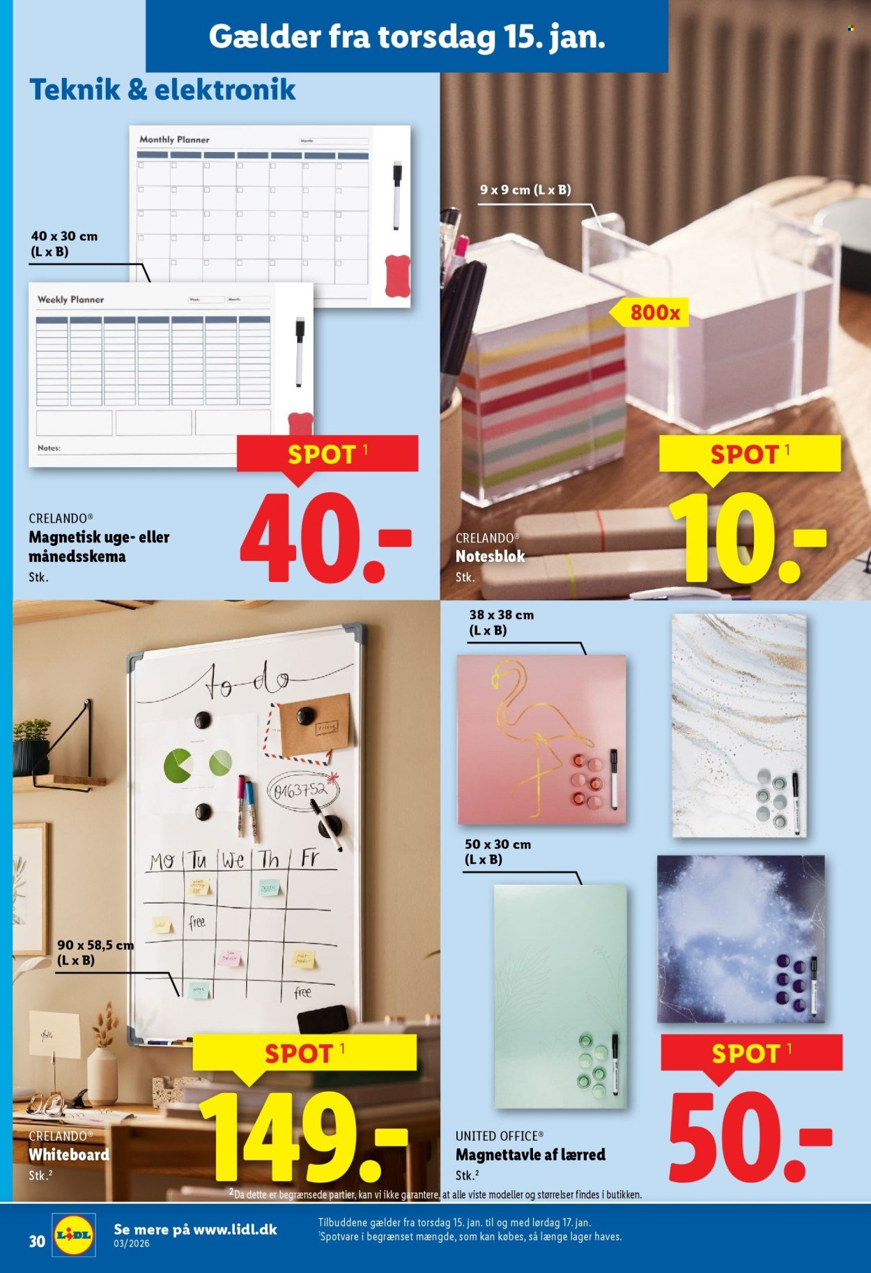 LIDL tilbudsavis - Ugens nonfood must haves (2026-01-11 - 2026-01-17)