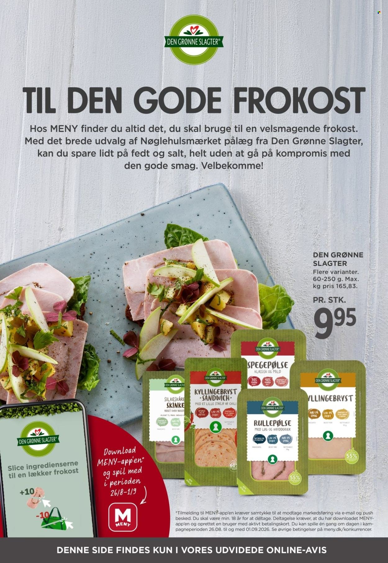 MENY tilbudsavis - Fra fredag den 28. august 2026