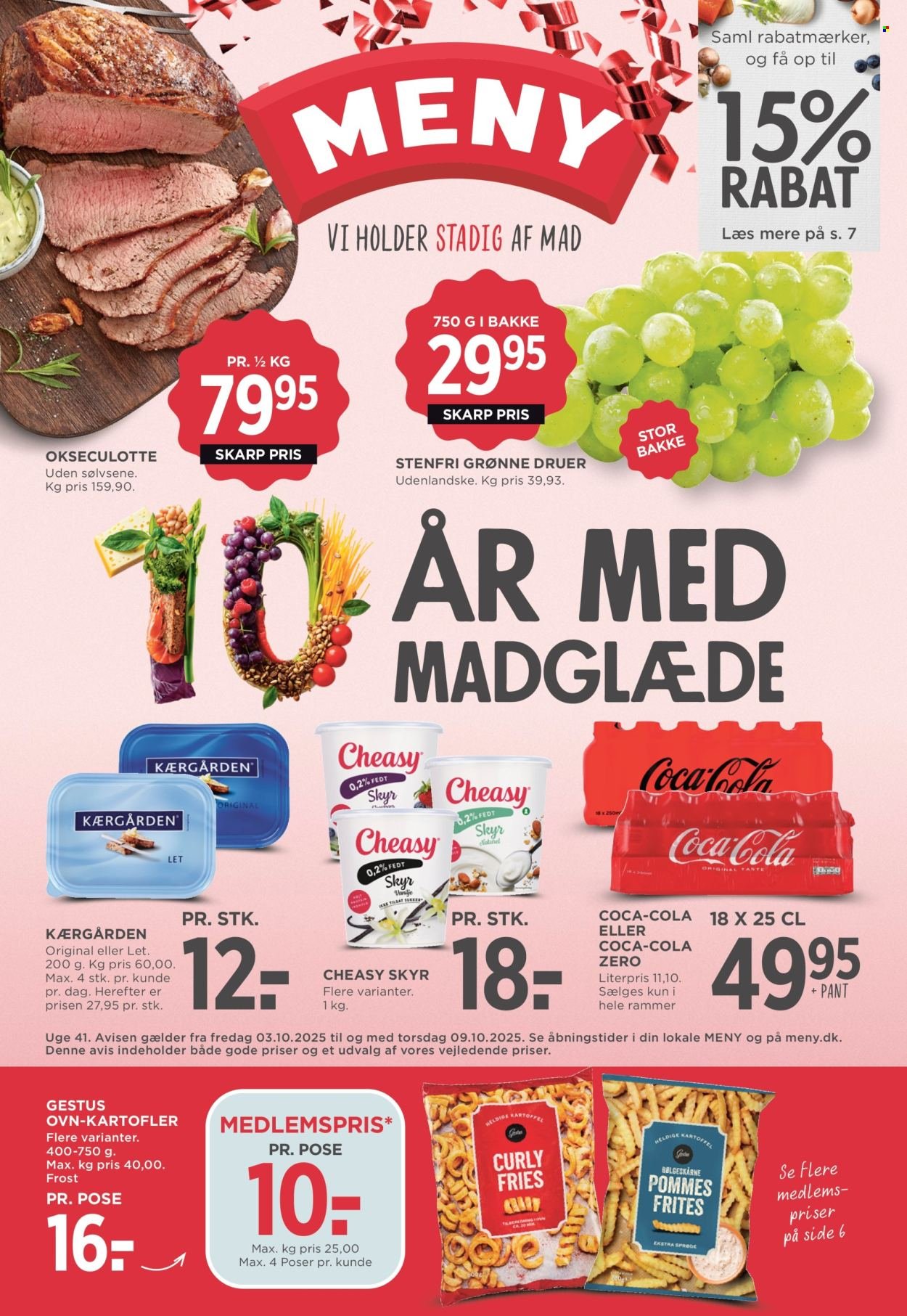 MENY tilbudsavis - Fra fredag den 3. oktober 2025 (2025-10-03 - 2025-10-09)