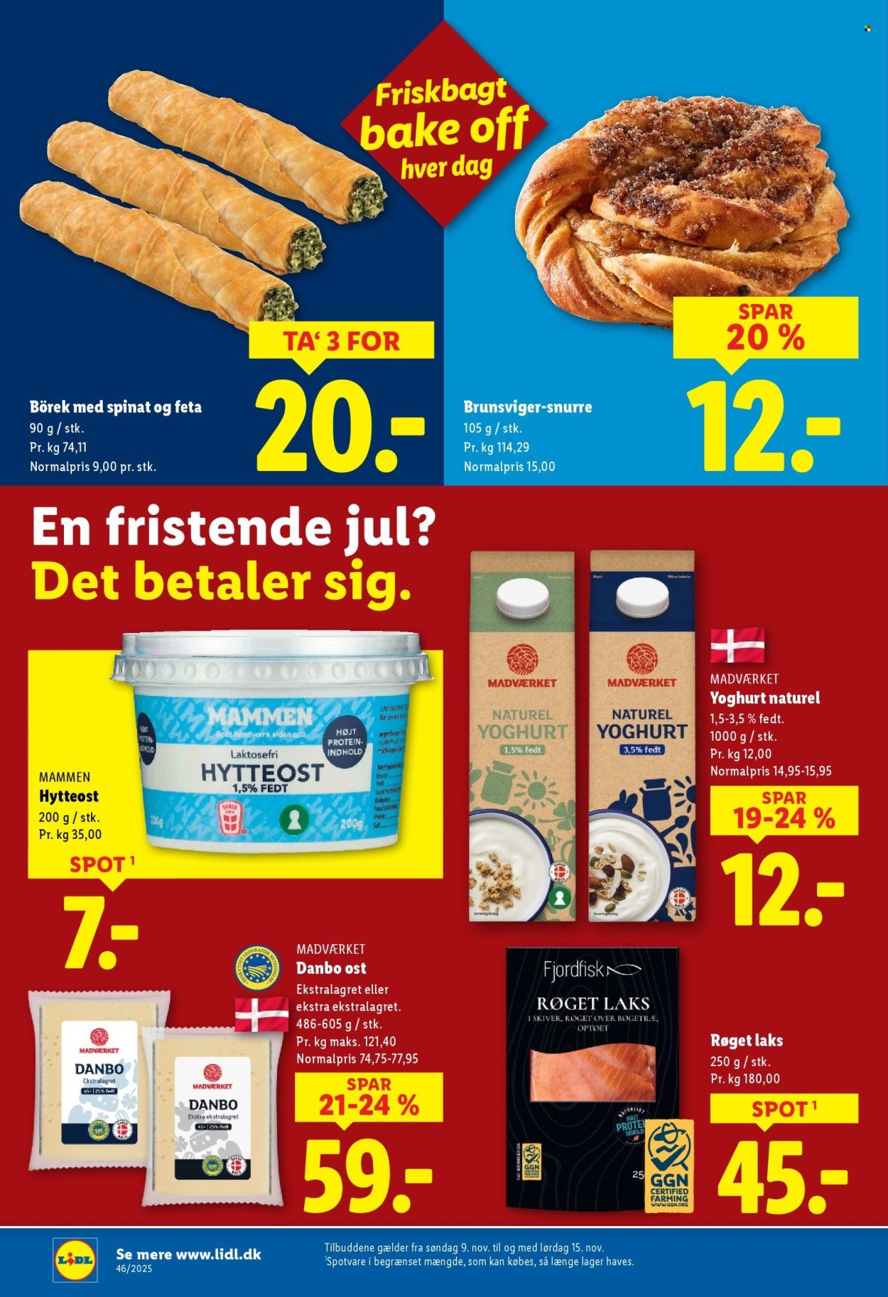 LIDL tilbudsavis - Fra søndag den 9. november 2025