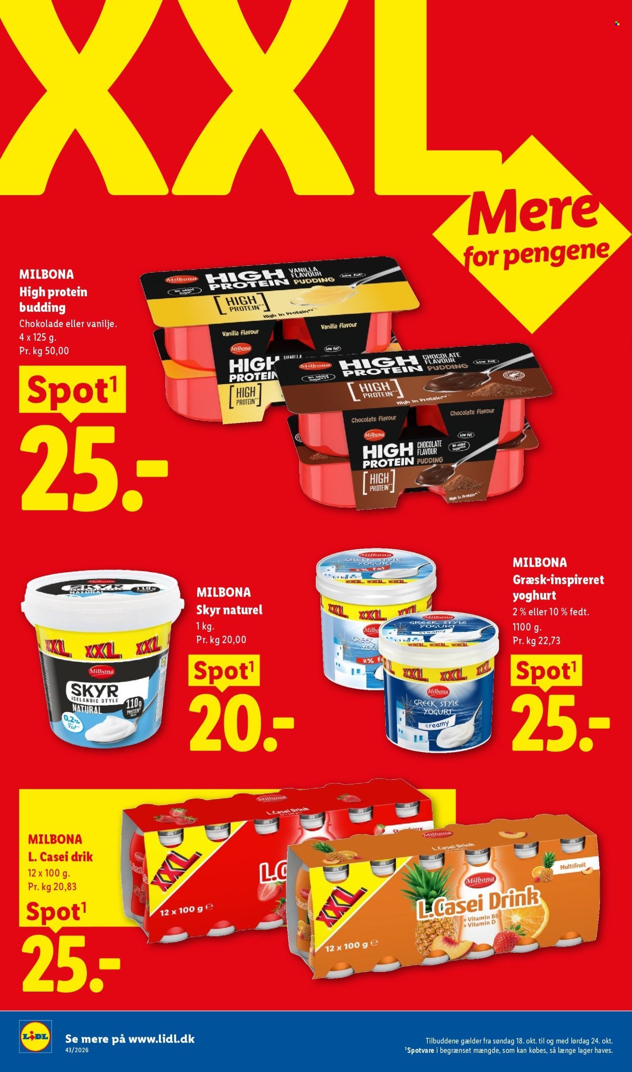 LIDL tilbudsavis - Fra søndag den 18. oktober 2026