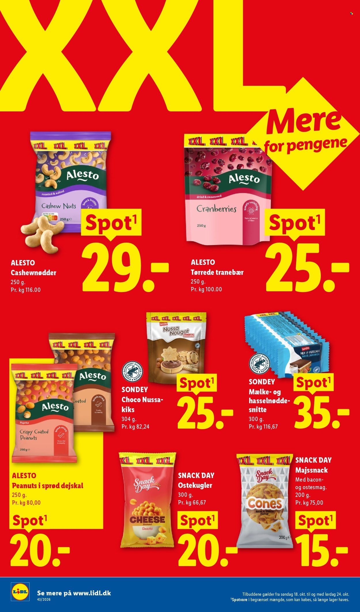 LIDL tilbudsavis - Fra søndag den 18. oktober 2026
