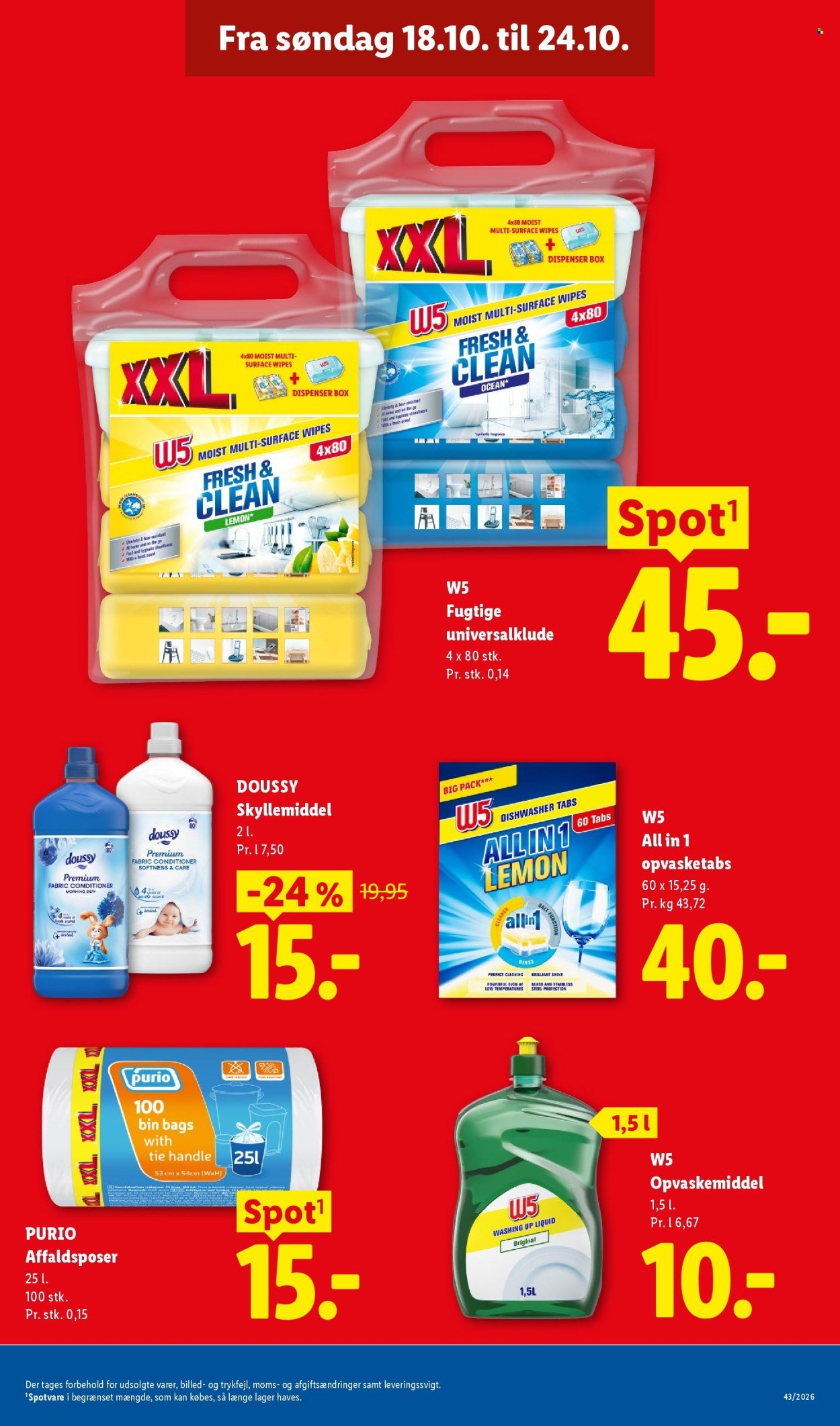 LIDL tilbudsavis - Fra søndag den 18. oktober 2026