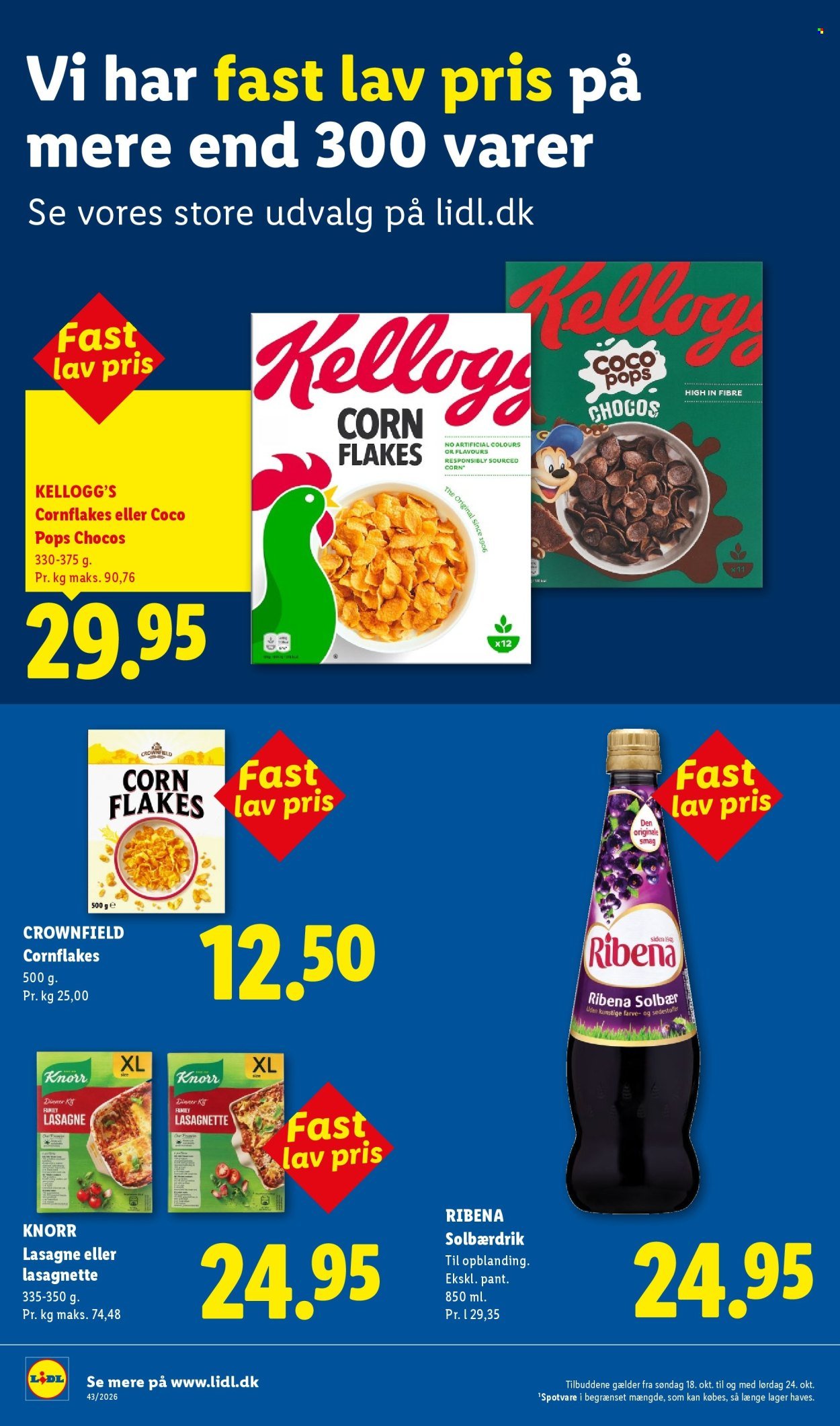 LIDL tilbudsavis - Fra søndag den 18. oktober 2026
