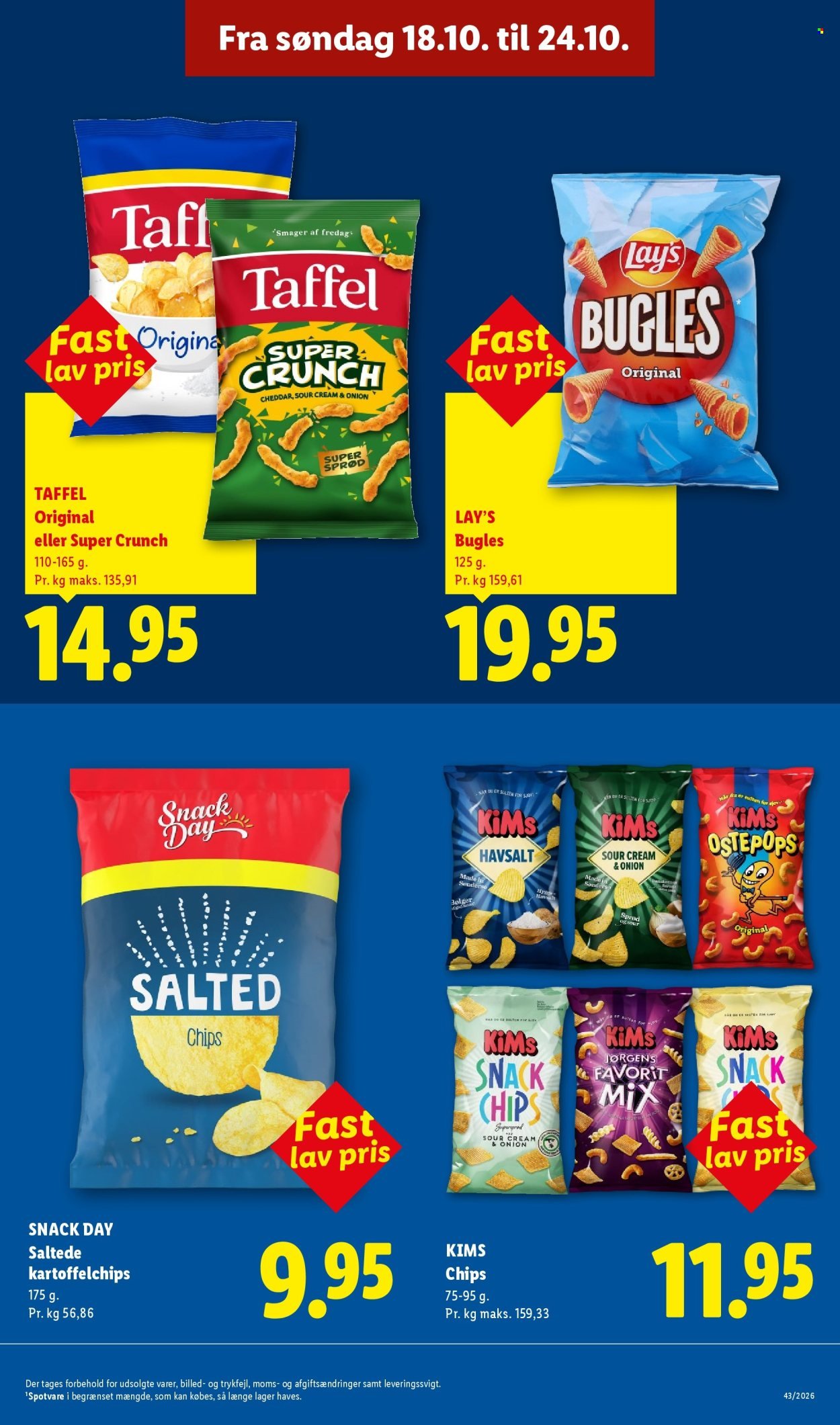 LIDL tilbudsavis - Fra søndag den 18. oktober 2026