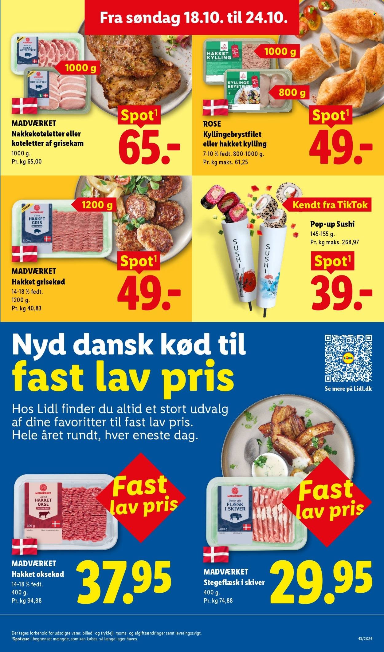 LIDL tilbudsavis - Fra søndag den 18. oktober 2026