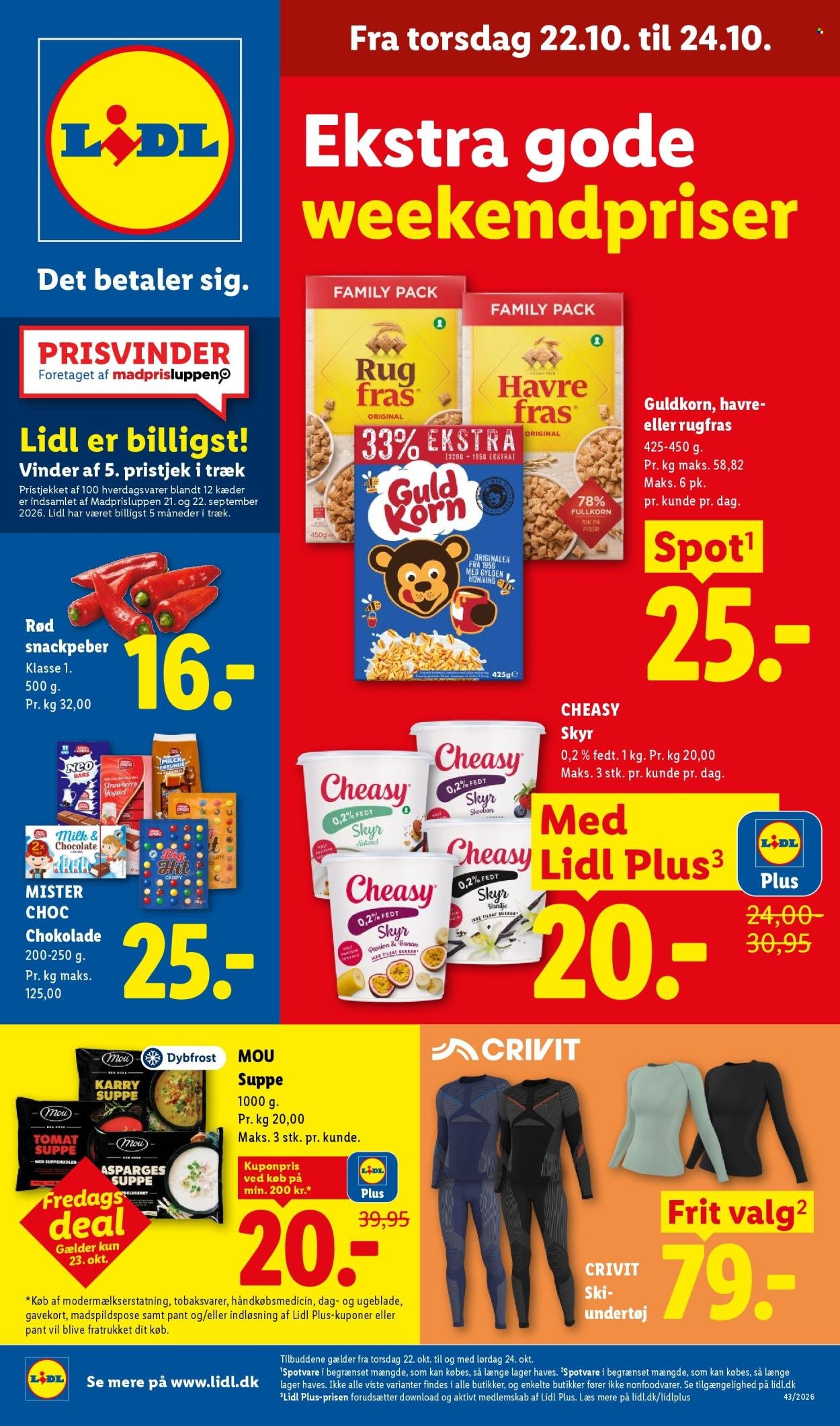 LIDL tilbudsavis - Fra søndag den 18. oktober 2026