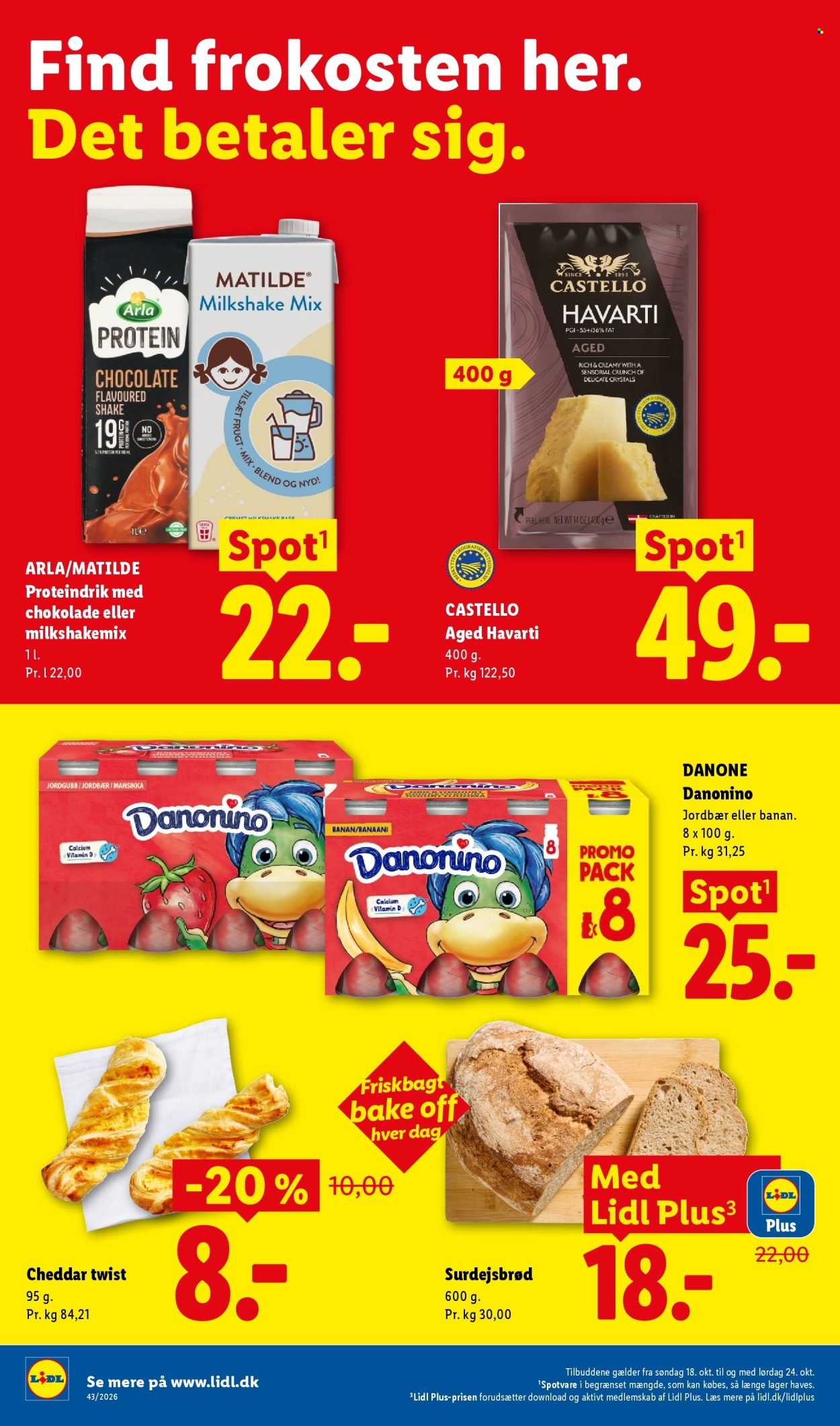 LIDL tilbudsavis - Fra søndag den 18. oktober 2026