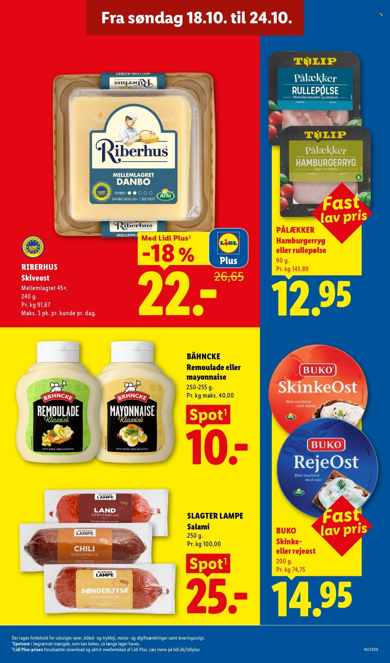 LIDL tilbudsavis - Fra søndag den 18. oktober 2026
