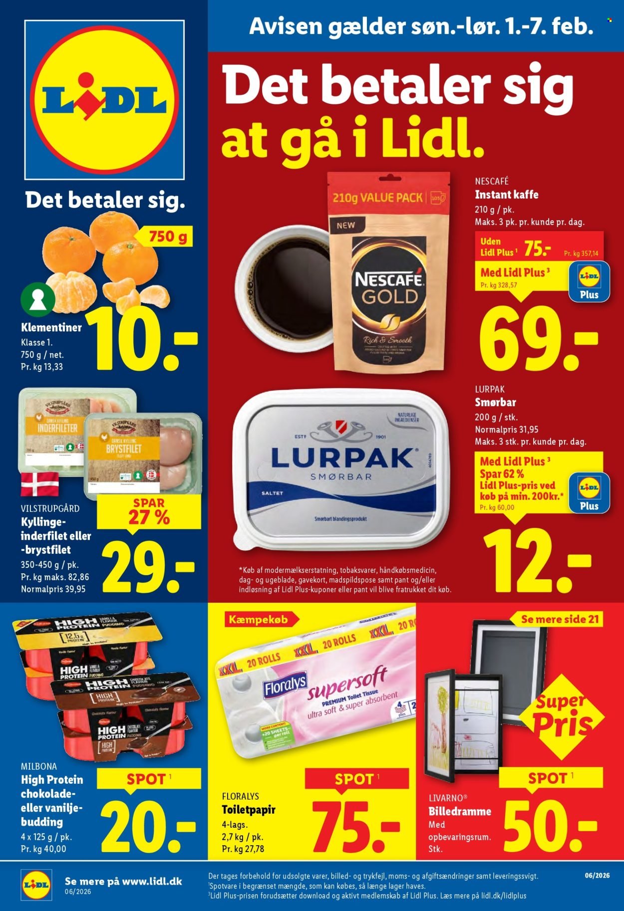 LIDL tilbudsavis - Fra søndag den 1. februar 2026
