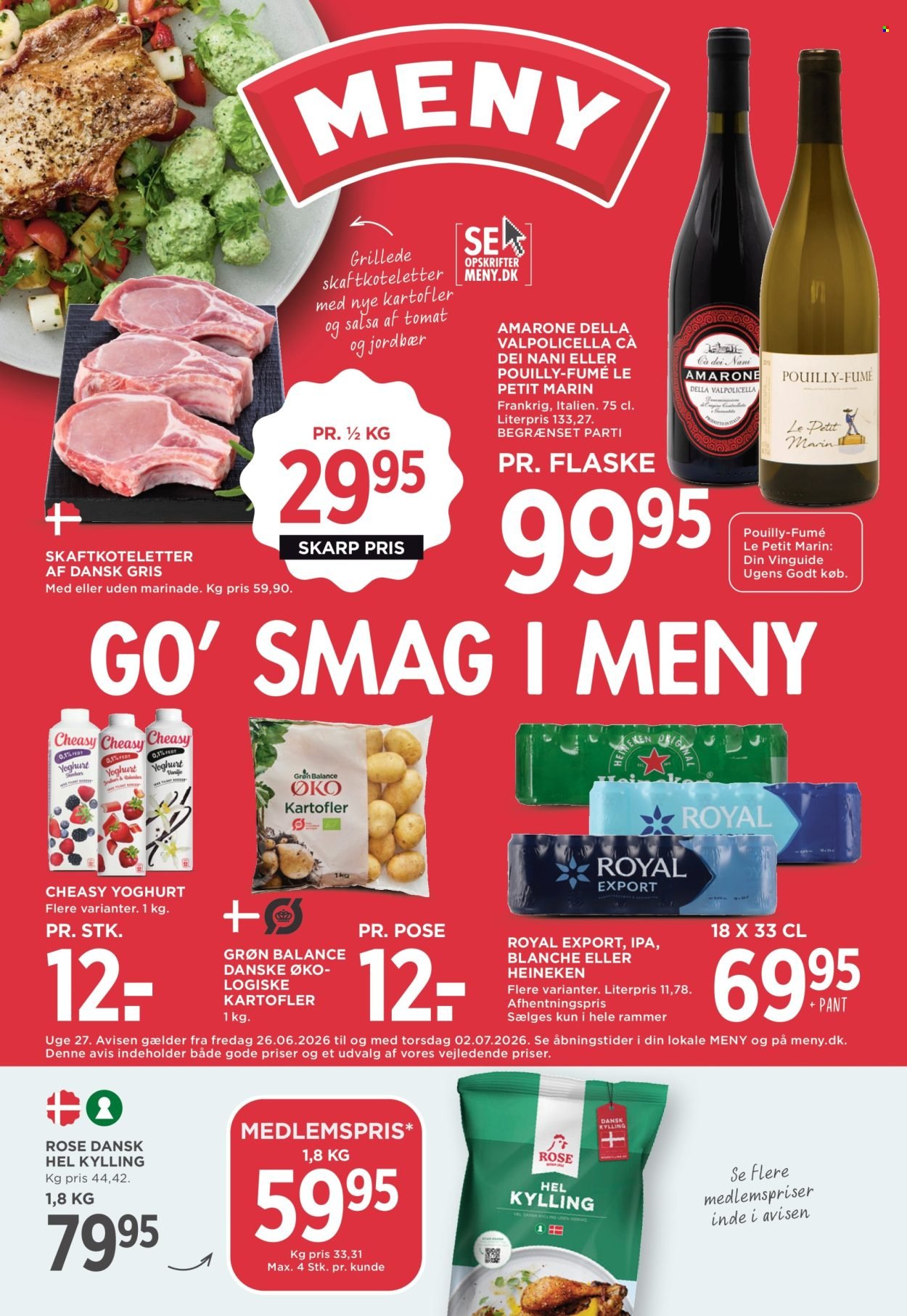 MENY tilbudsavis - Fra fredag den 26. juni 2026