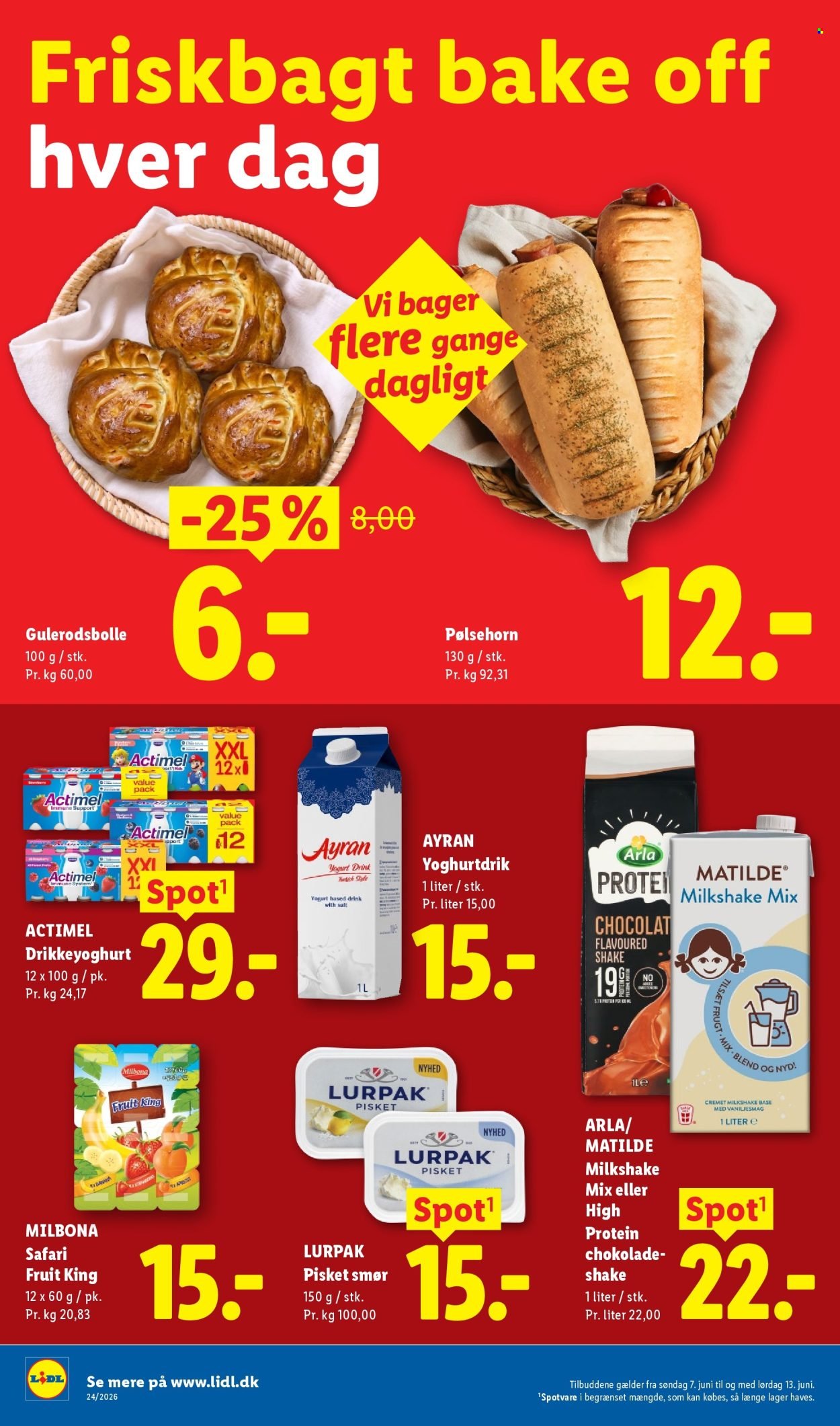 LIDL tilbudsavis - Fra søndag den 7. juni 2026
