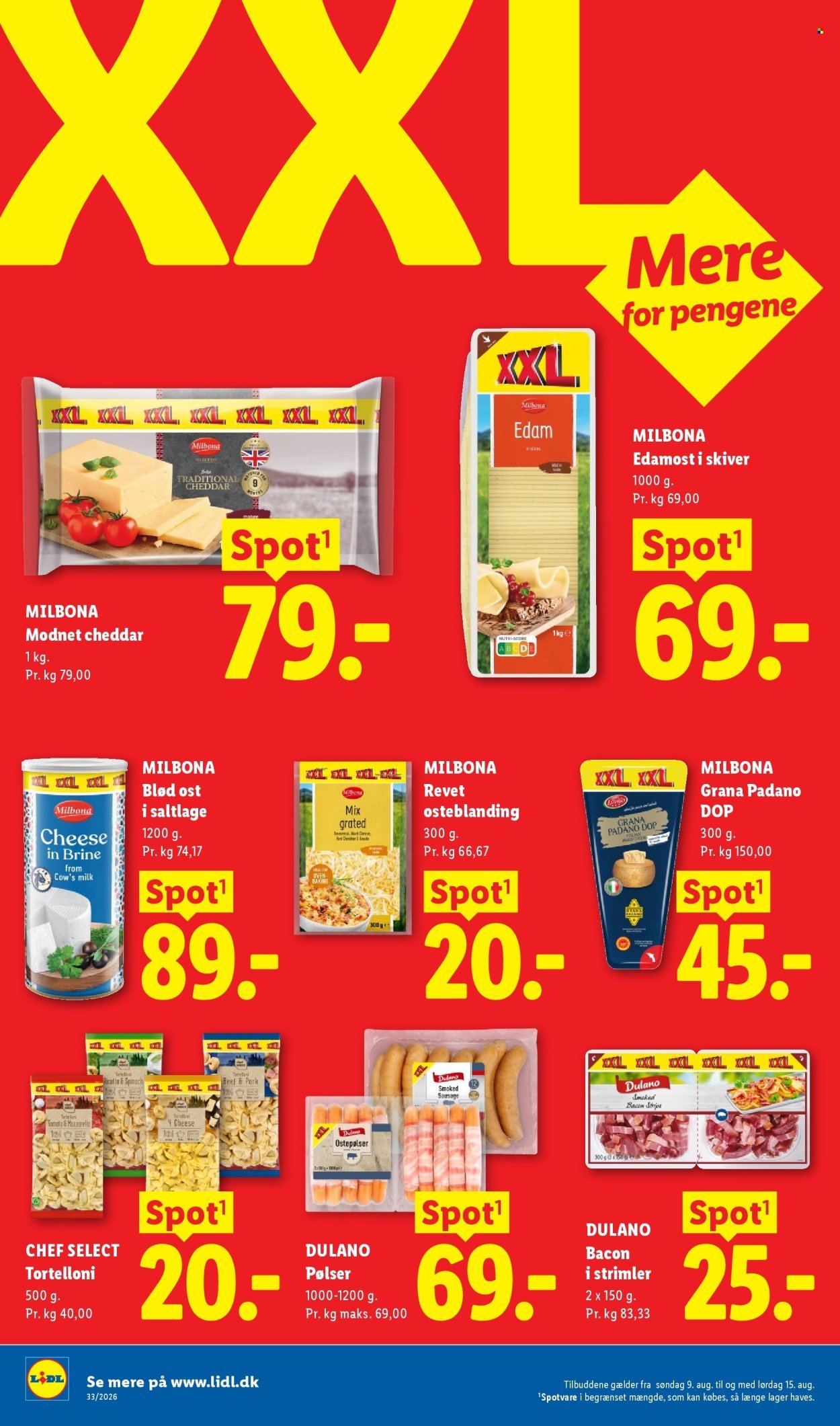 LIDL tilbudsavis - Fra søndag den 9. august 2026