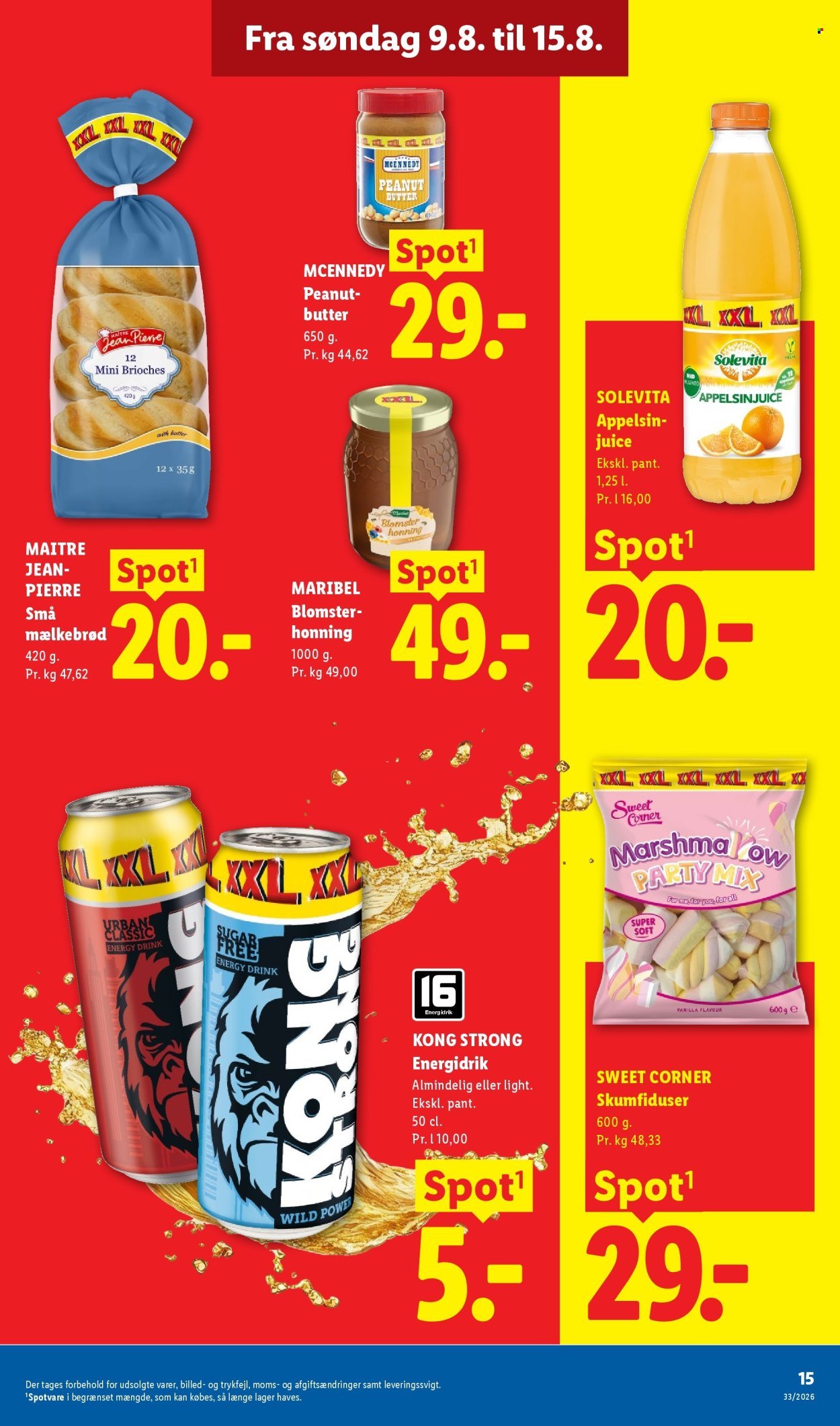 LIDL tilbudsavis - Fra søndag den 9. august 2026