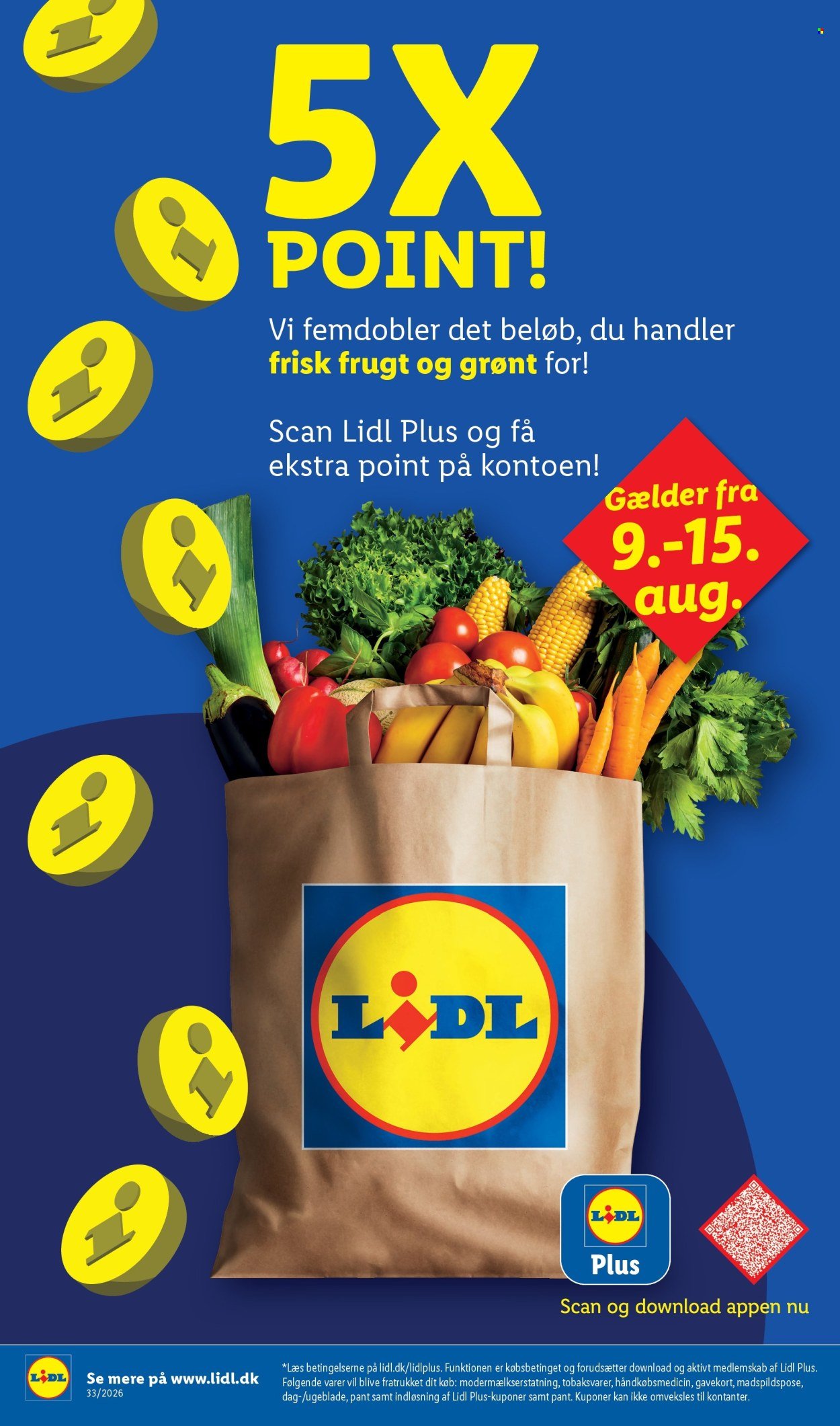 LIDL tilbudsavis - Fra søndag den 9. august 2026