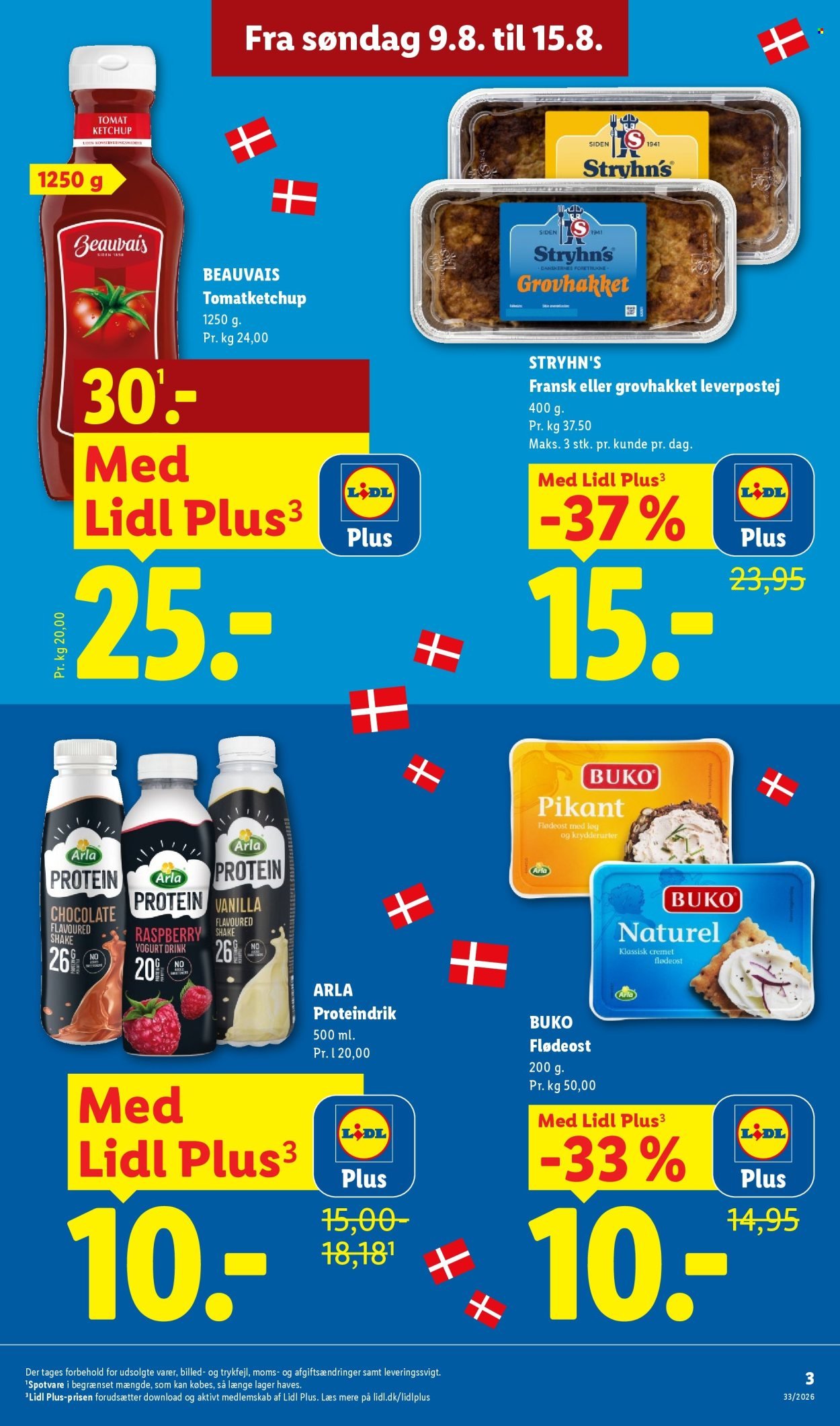 LIDL tilbudsavis - Fra søndag den 9. august 2026