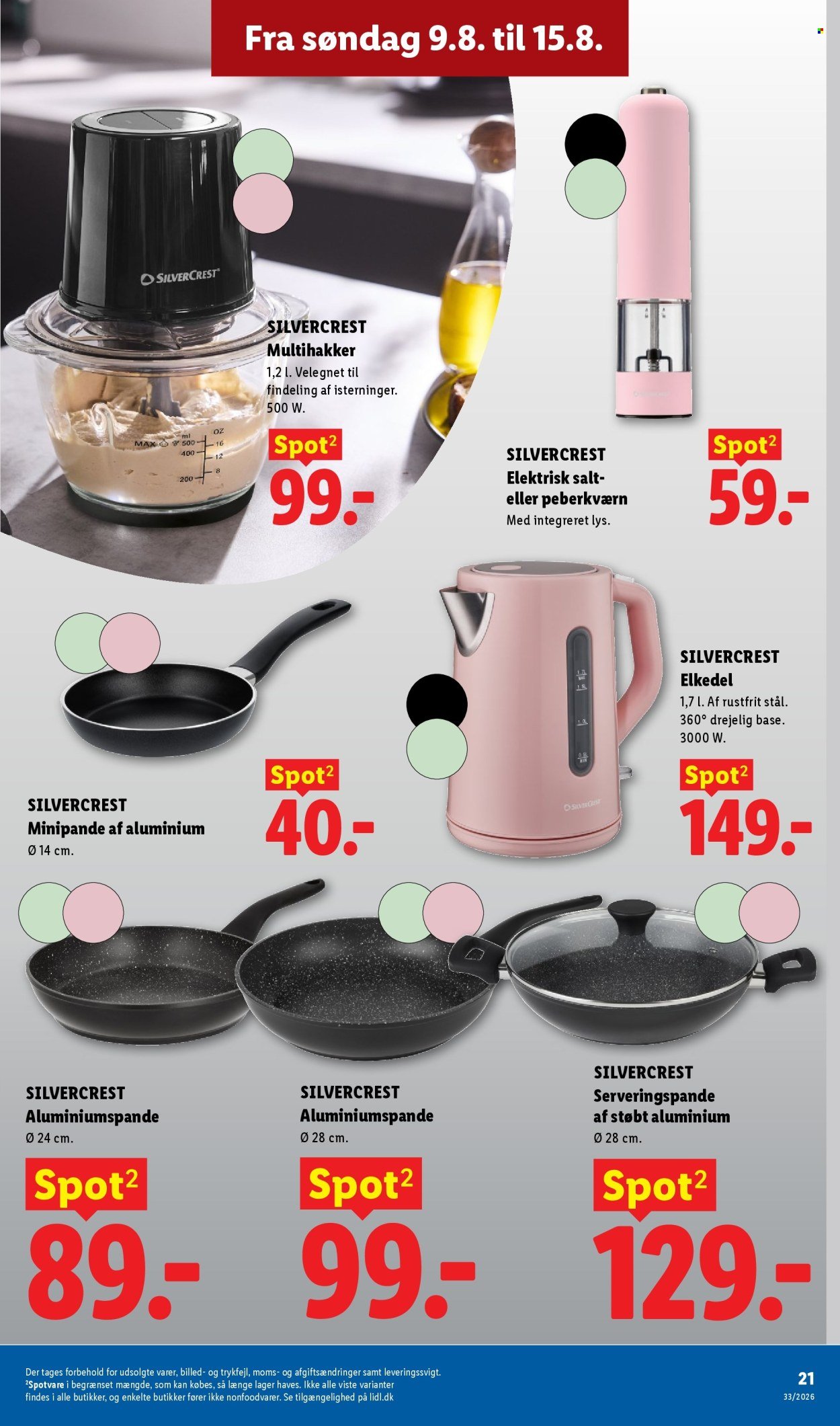 LIDL tilbudsavis - Fra søndag den 9. august 2026