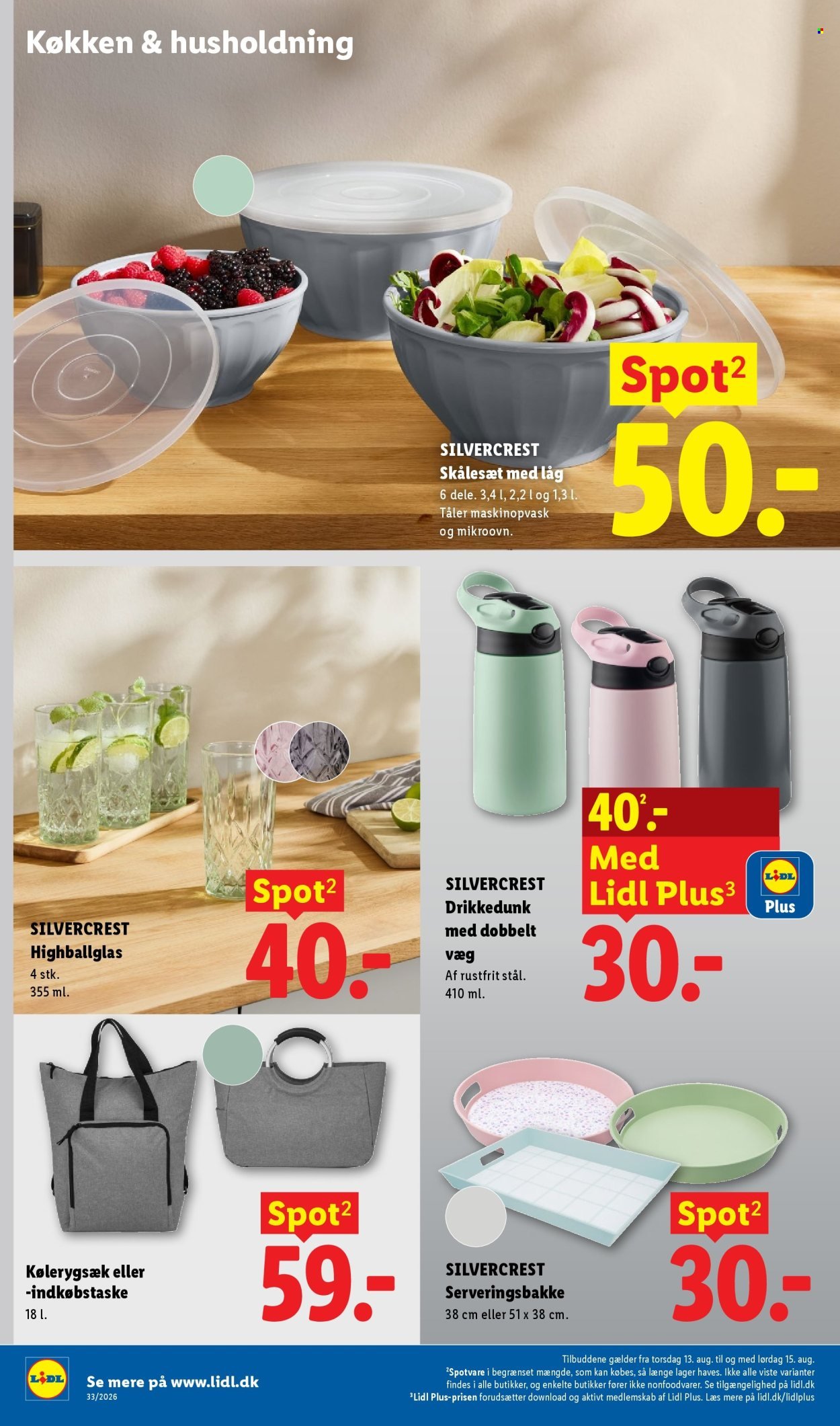 LIDL tilbudsavis - Fra søndag den 9. august 2026