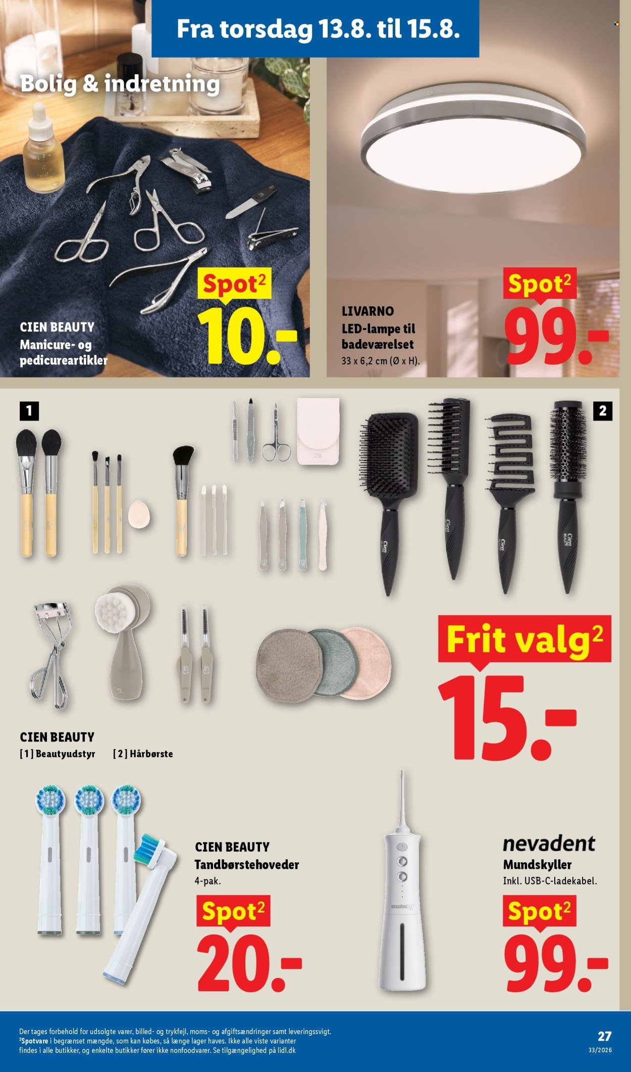 LIDL tilbudsavis - Fra søndag den 9. august 2026