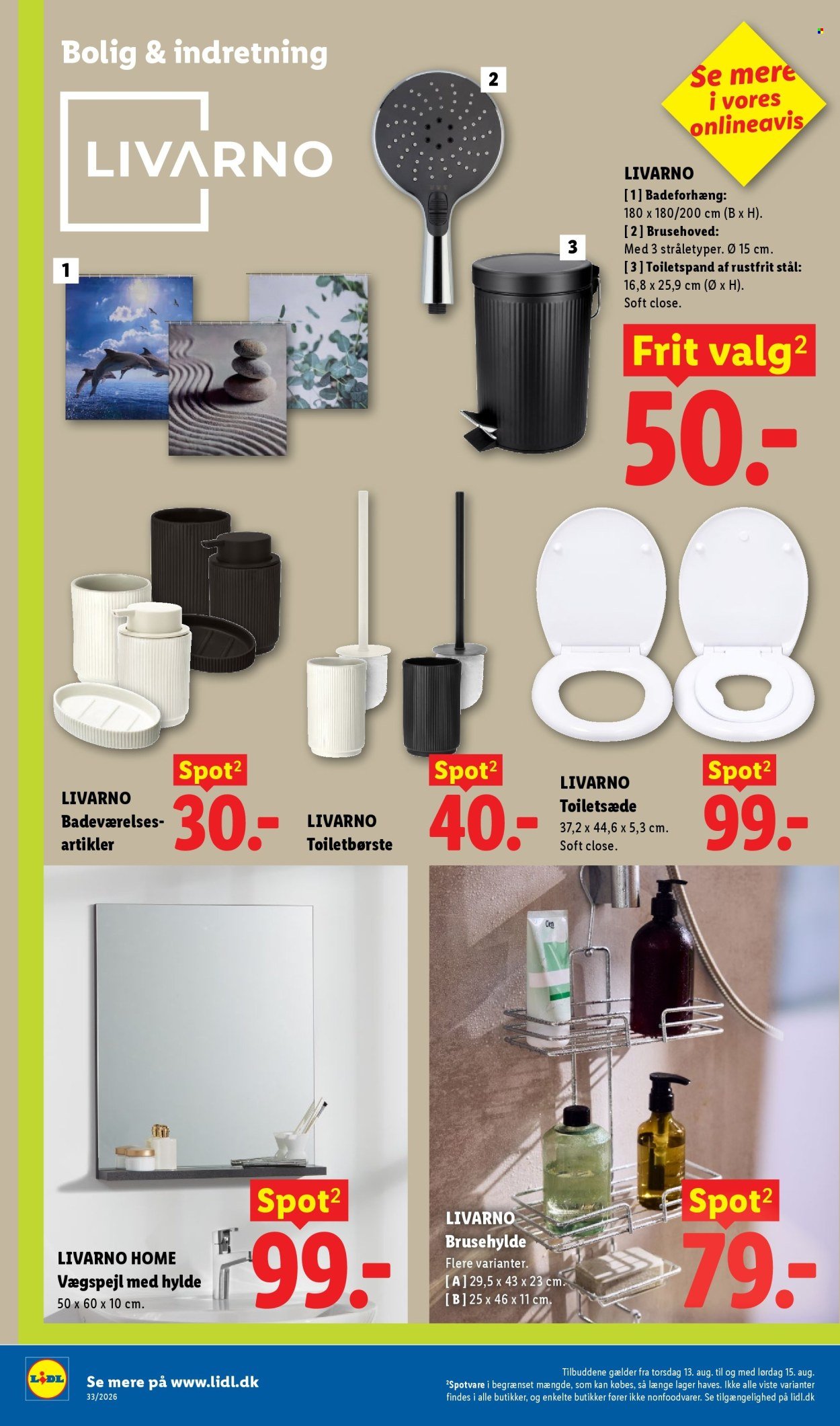 LIDL tilbudsavis - Fra søndag den 9. august 2026