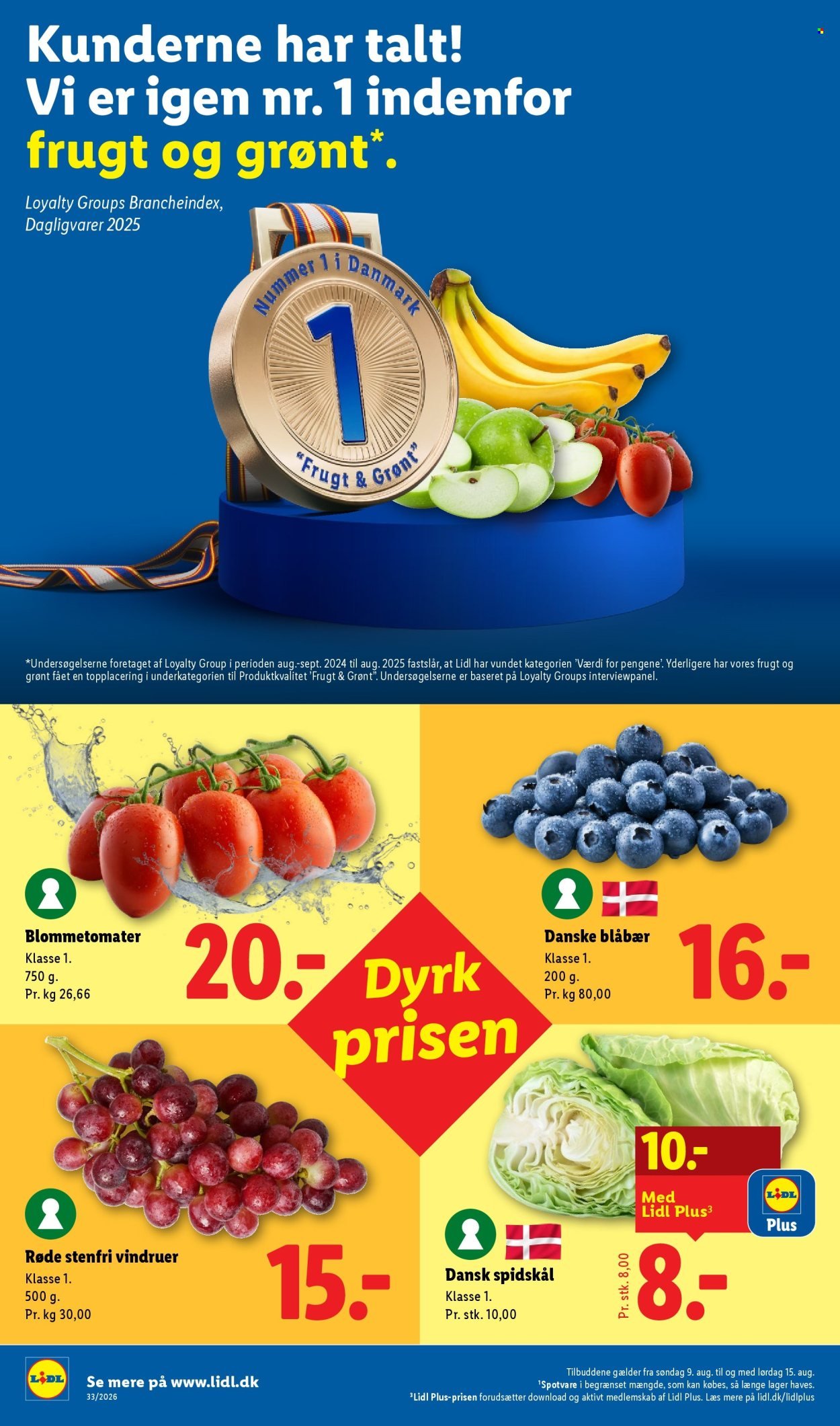 LIDL tilbudsavis - Fra søndag den 9. august 2026