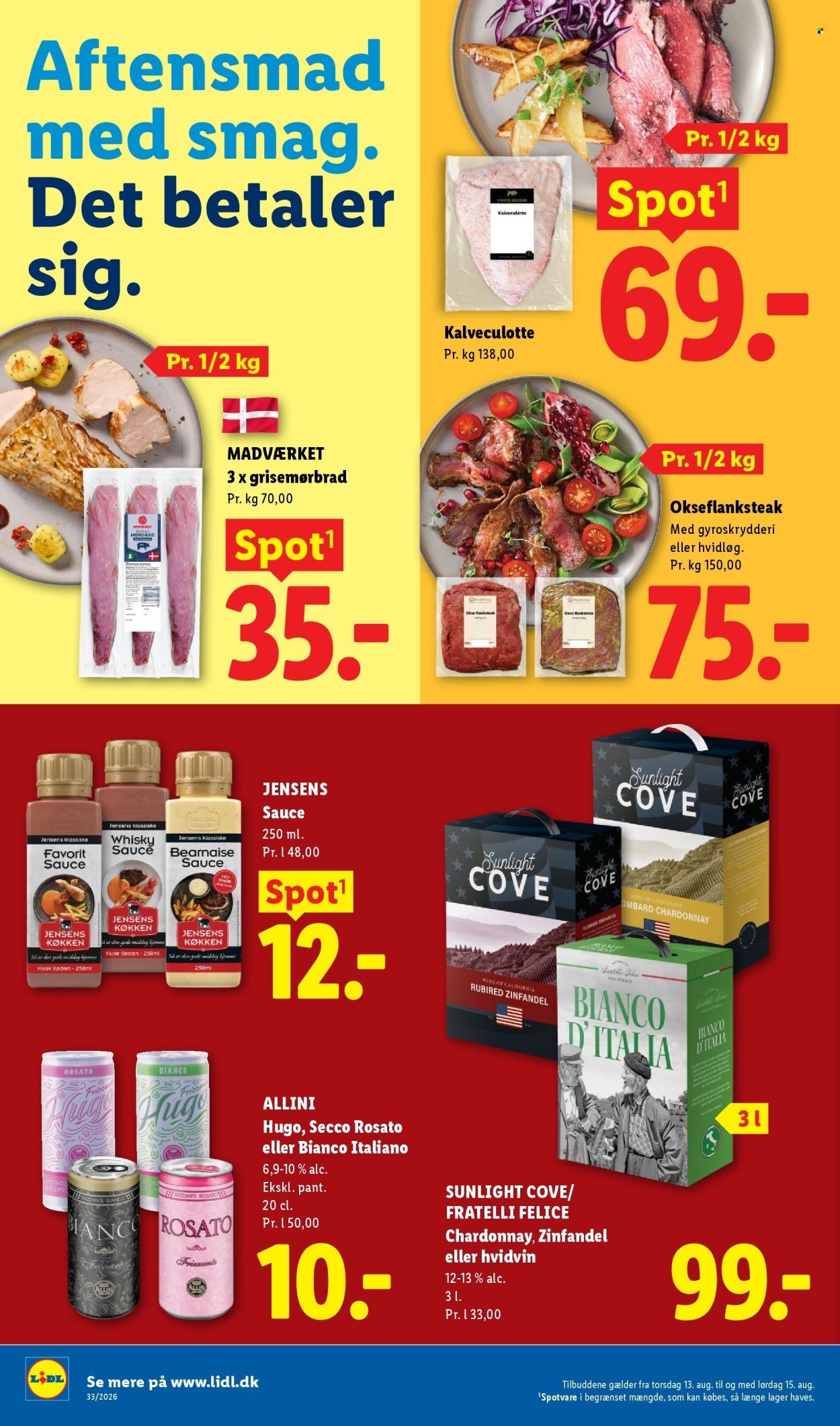LIDL tilbudsavis - Fra søndag den 9. august 2026