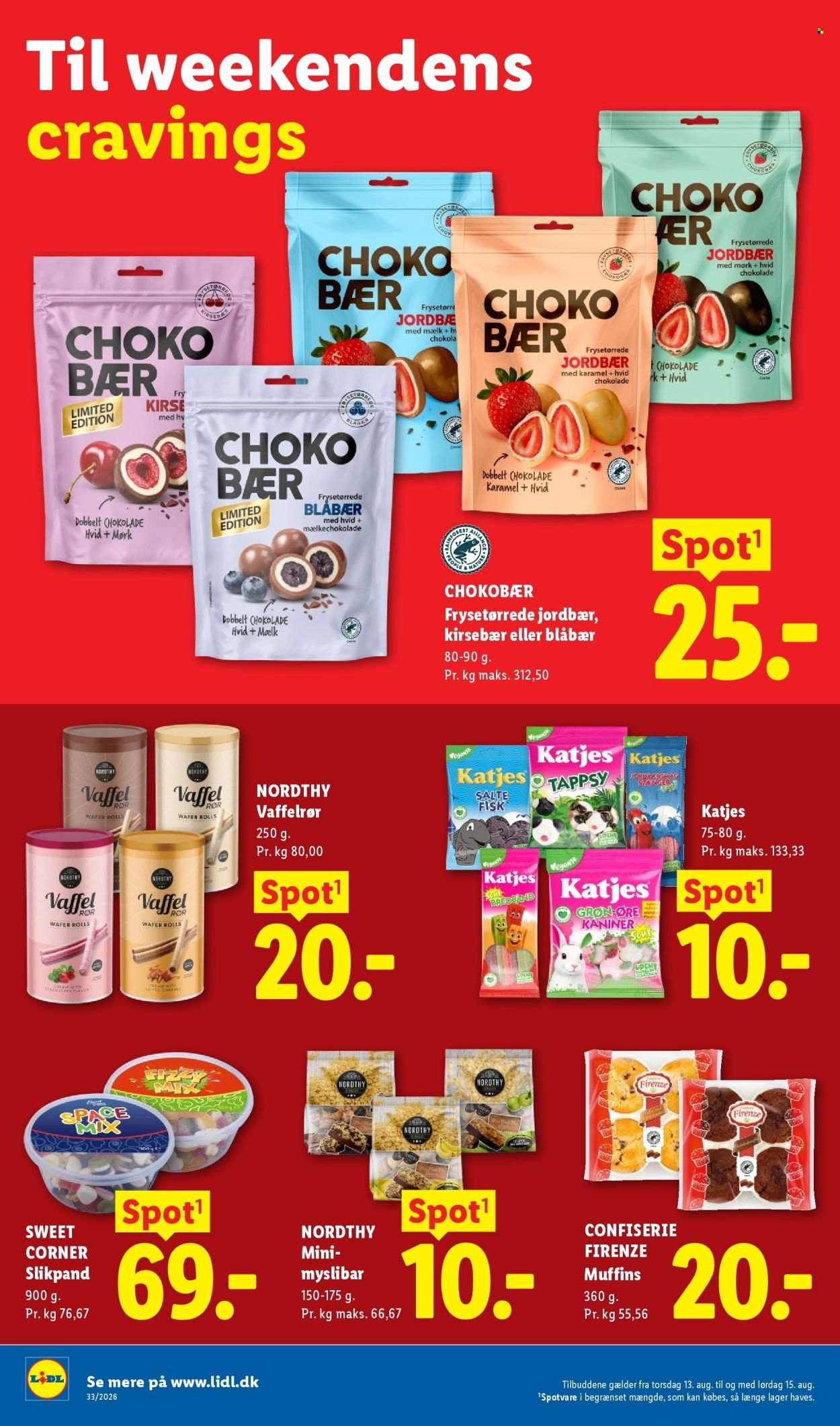 LIDL tilbudsavis - Fra søndag den 9. august 2026