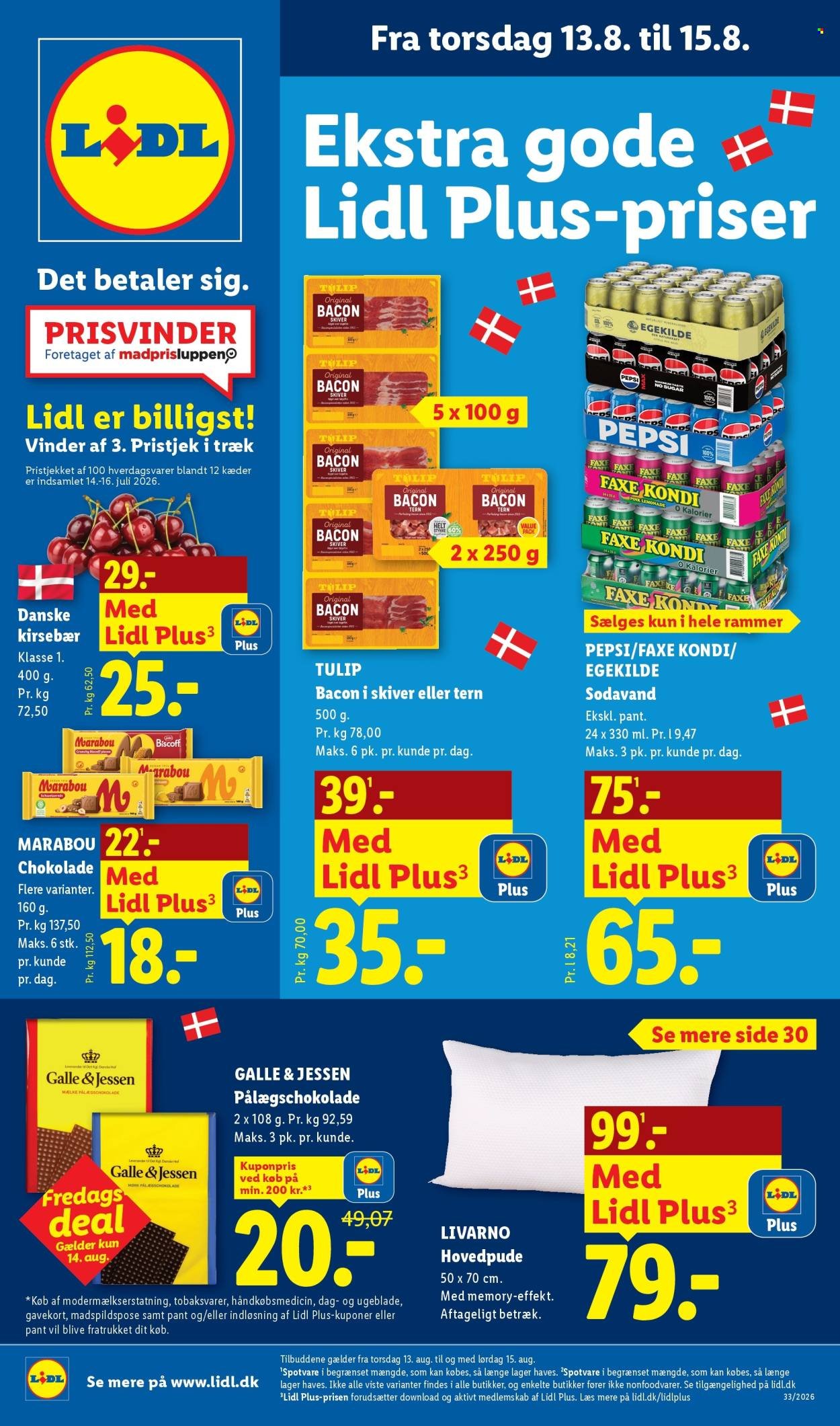 LIDL tilbudsavis - Fra søndag den 9. august 2026