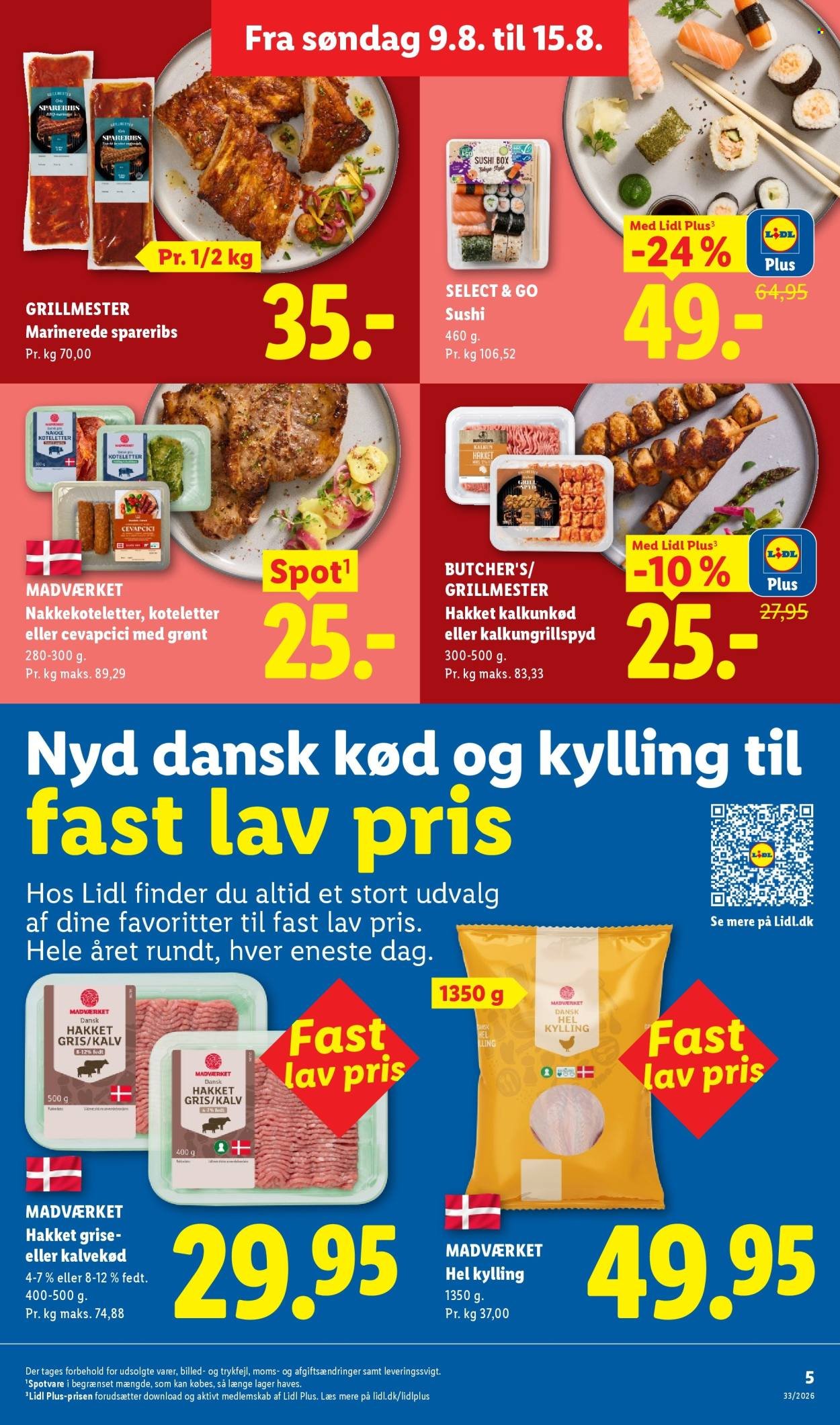 LIDL tilbudsavis - Fra søndag den 9. august 2026