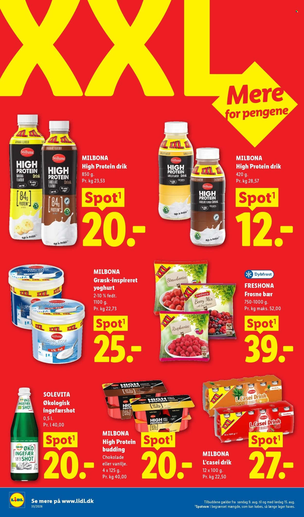 LIDL tilbudsavis - Fra søndag den 9. august 2026