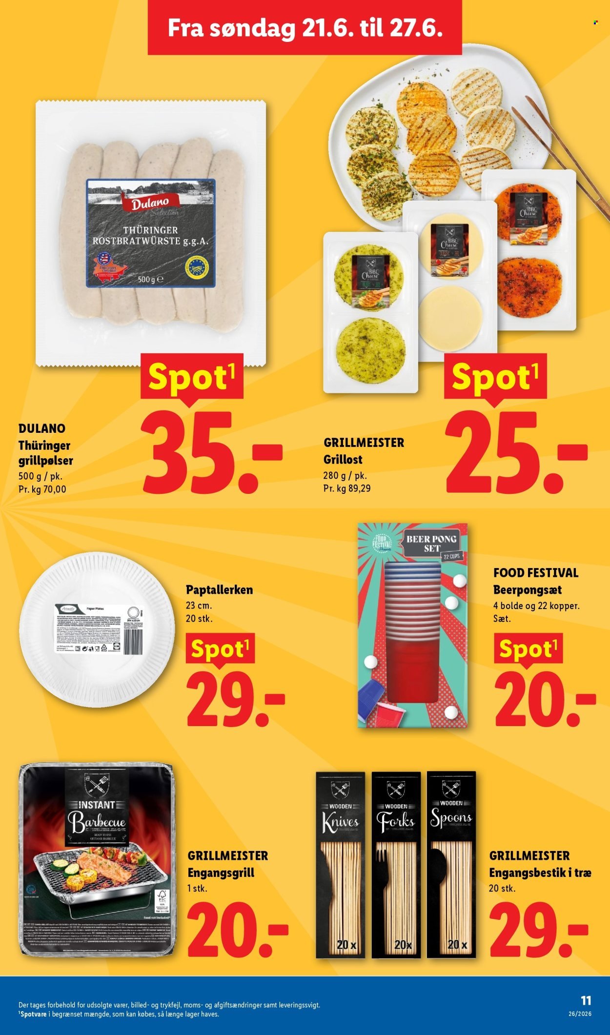 LIDL tilbudsavis - Fra søndag den 21. juni 2026