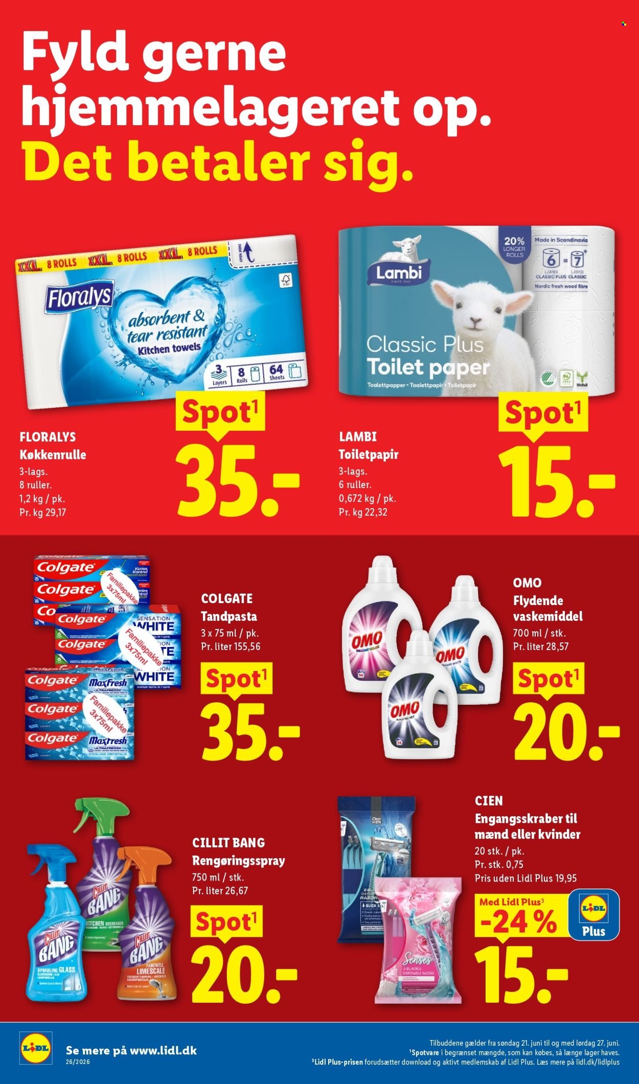 LIDL tilbudsavis - Fra søndag den 21. juni 2026