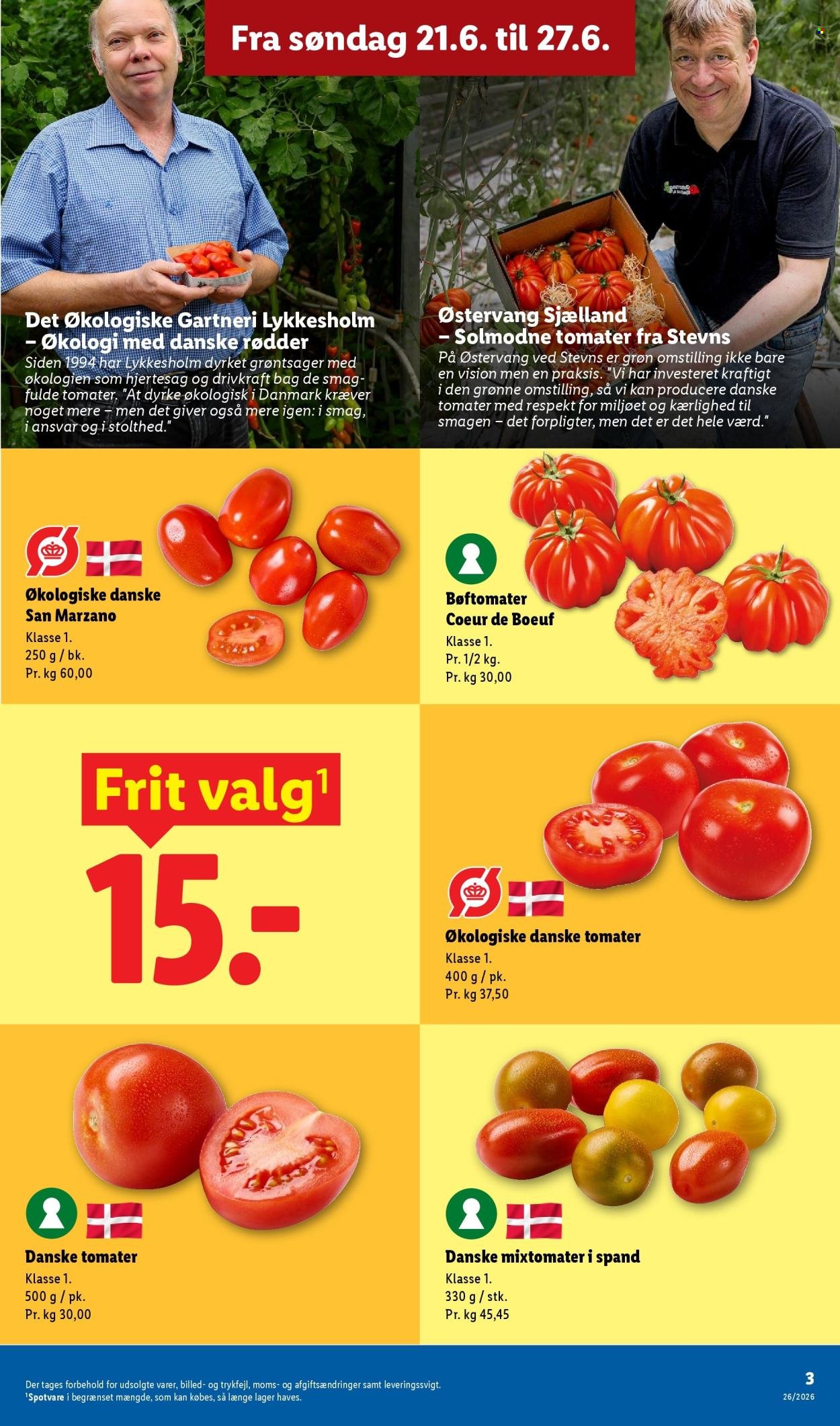LIDL tilbudsavis - Fra søndag den 21. juni 2026