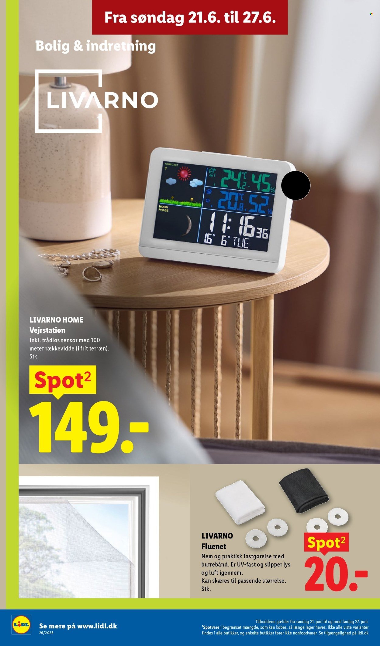 LIDL tilbudsavis - Fra søndag den 21. juni 2026