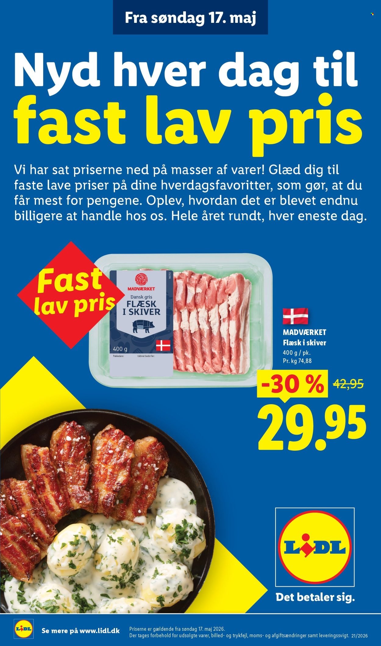 LIDL tilbudsavis - Fra søndag den 17. maj 2026 (2026-05-17 - 2026-05-23)