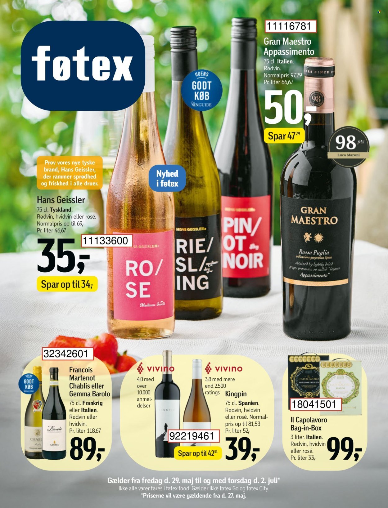 FØTEX tilbudsavis - Sommerens bedste flasker