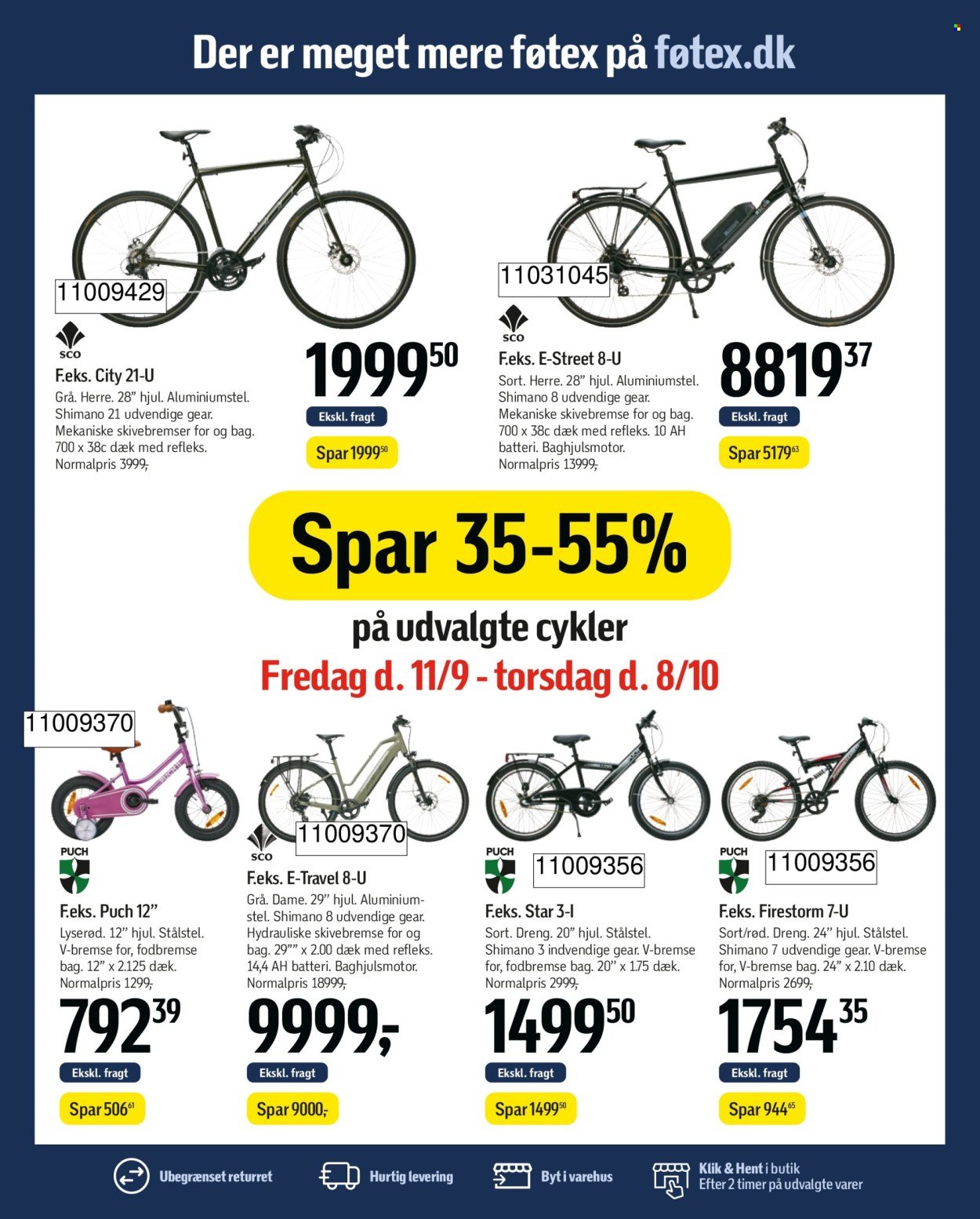 FØTEX tilbudsavis - Fra fredag den 11. september 2026